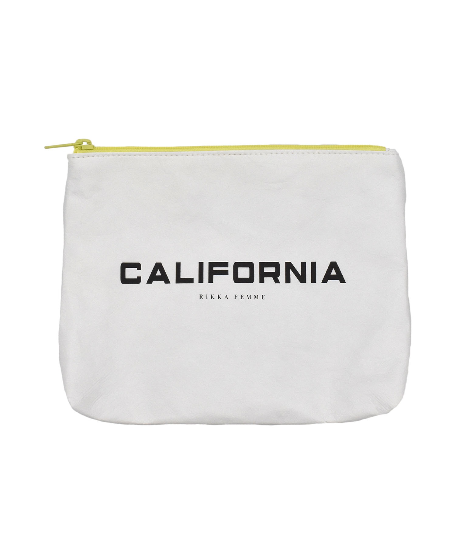 RIKKA FEMME リッカファム ポーチ カリフォルニア RFAC24SS06(WT/BK-FREE)