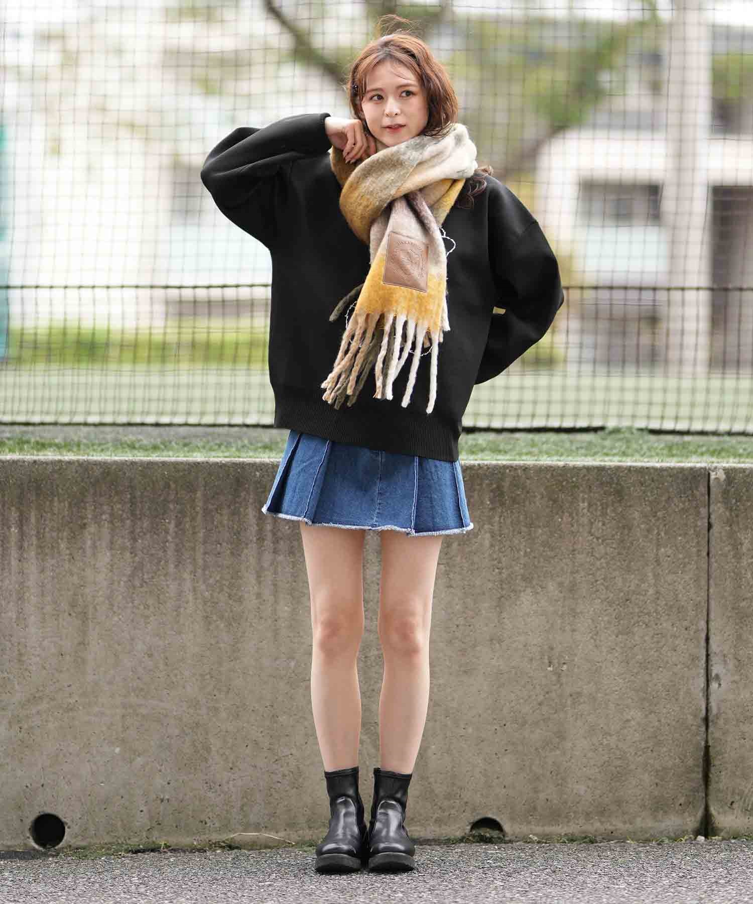 RIKKA FEMME/リッカファム フリンジマフラー RFAC24FW05 マフラー 手袋