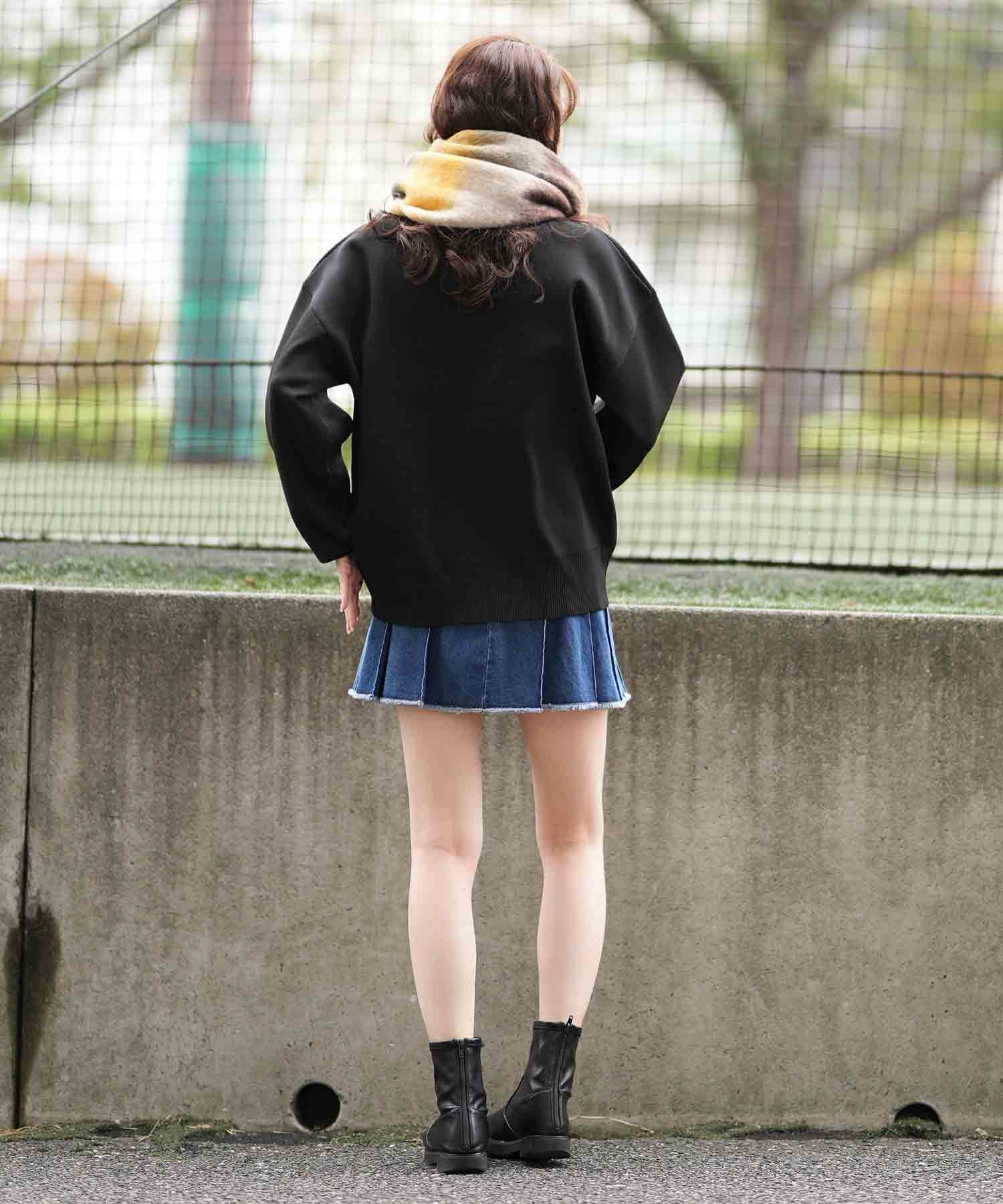 RIKKA FEMME/リッカファム フリンジマフラー RFAC24FW05 マフラー 手袋