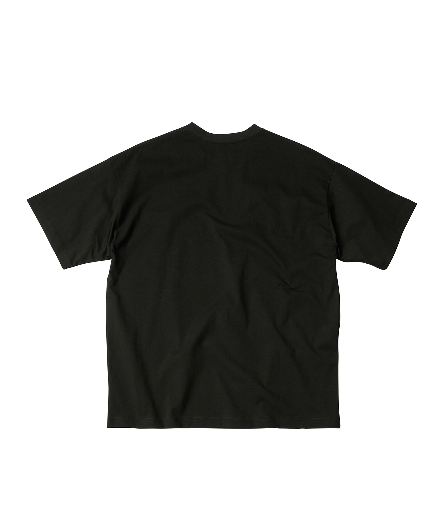 アディアム 美品 22年 Coral Reef Tシャツ カットソー 半袖 黒 WOMAN/直営店限定》SHEER LAYERED PRINT T-SHIRT/シアー