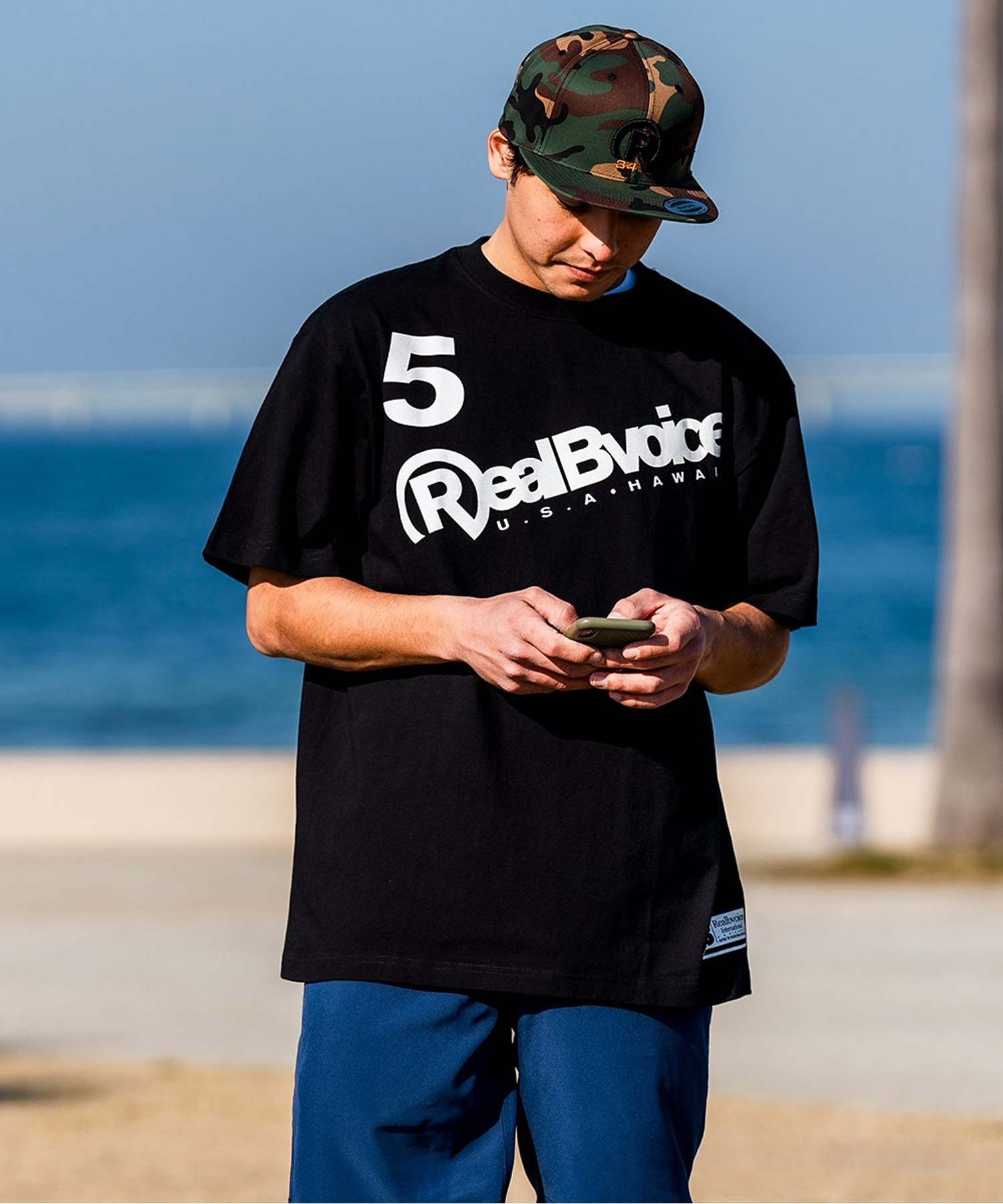 4枚セット　Real Bvoice　Tシャツ REAL B VOICE リアルビーボイス 半袖 Tシャツ メンズ バック