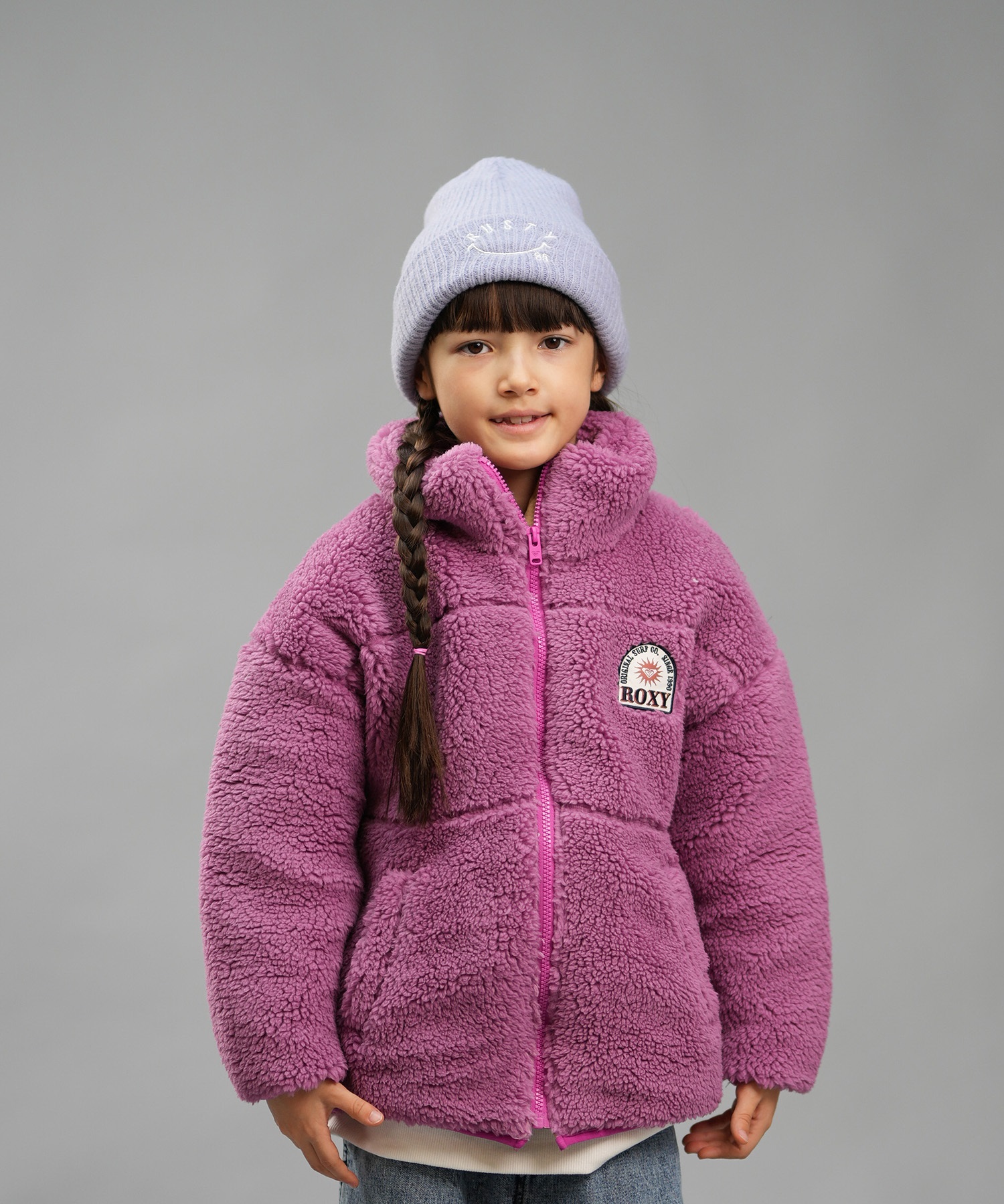 ROXY ロキシー アウター キッズ ボアジャケット モコモコ 撥水 MINI 