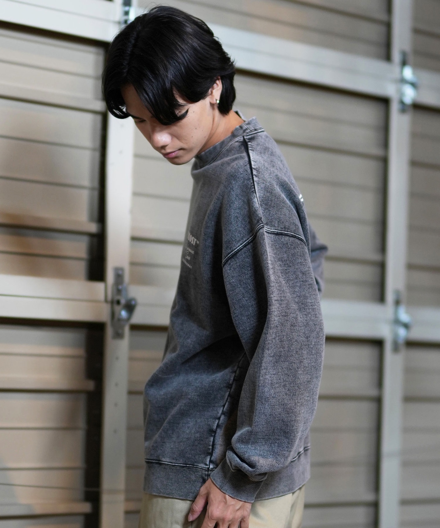 LOST ロスト トレーナー クルーネック メンズ スウェット バック