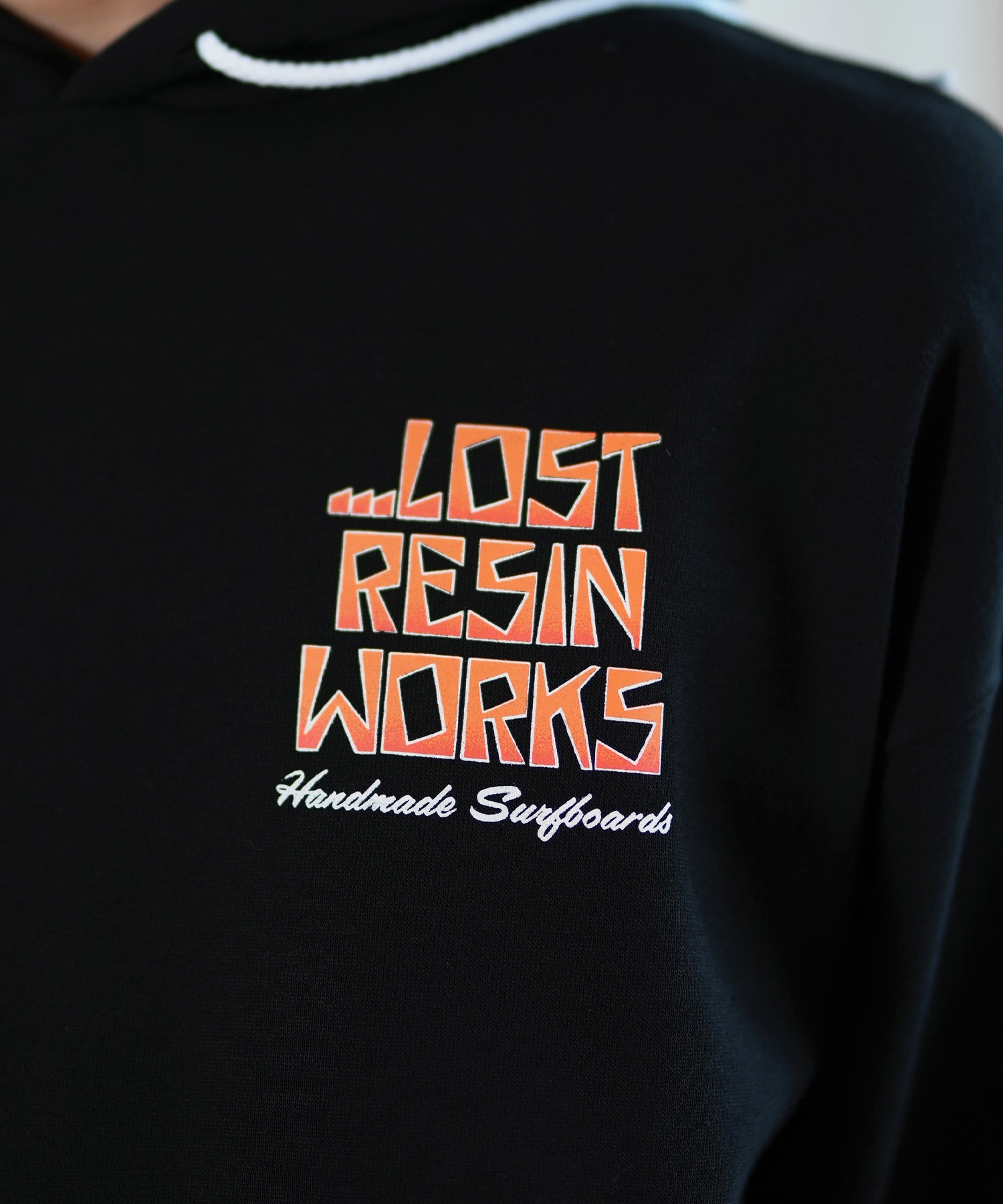 LOST ロスト パーカー プルオーバー メンズ バックプリント 裏起毛 