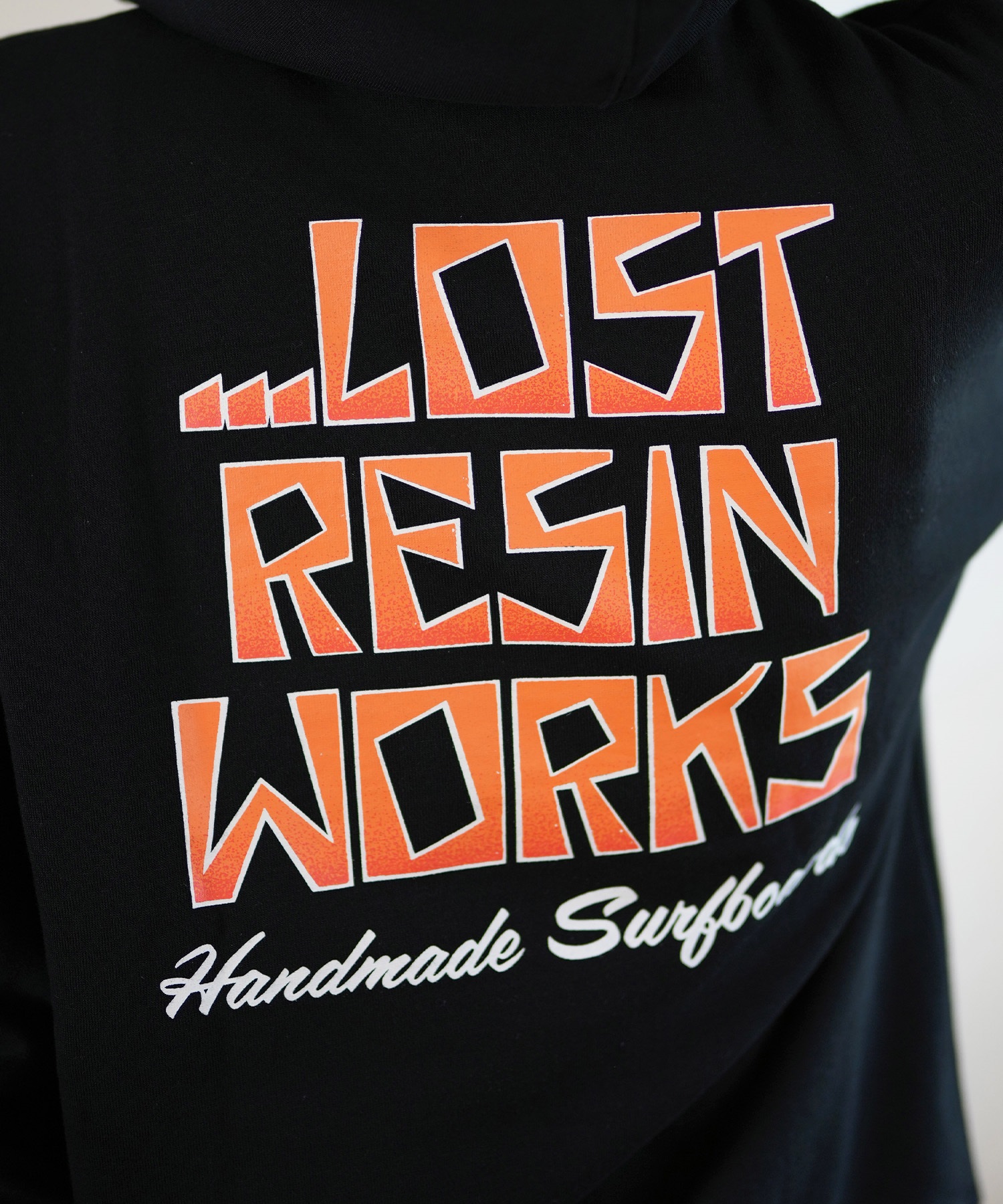 LOST ロスト パーカー プルオーバー メンズ バックプリント 裏起毛
