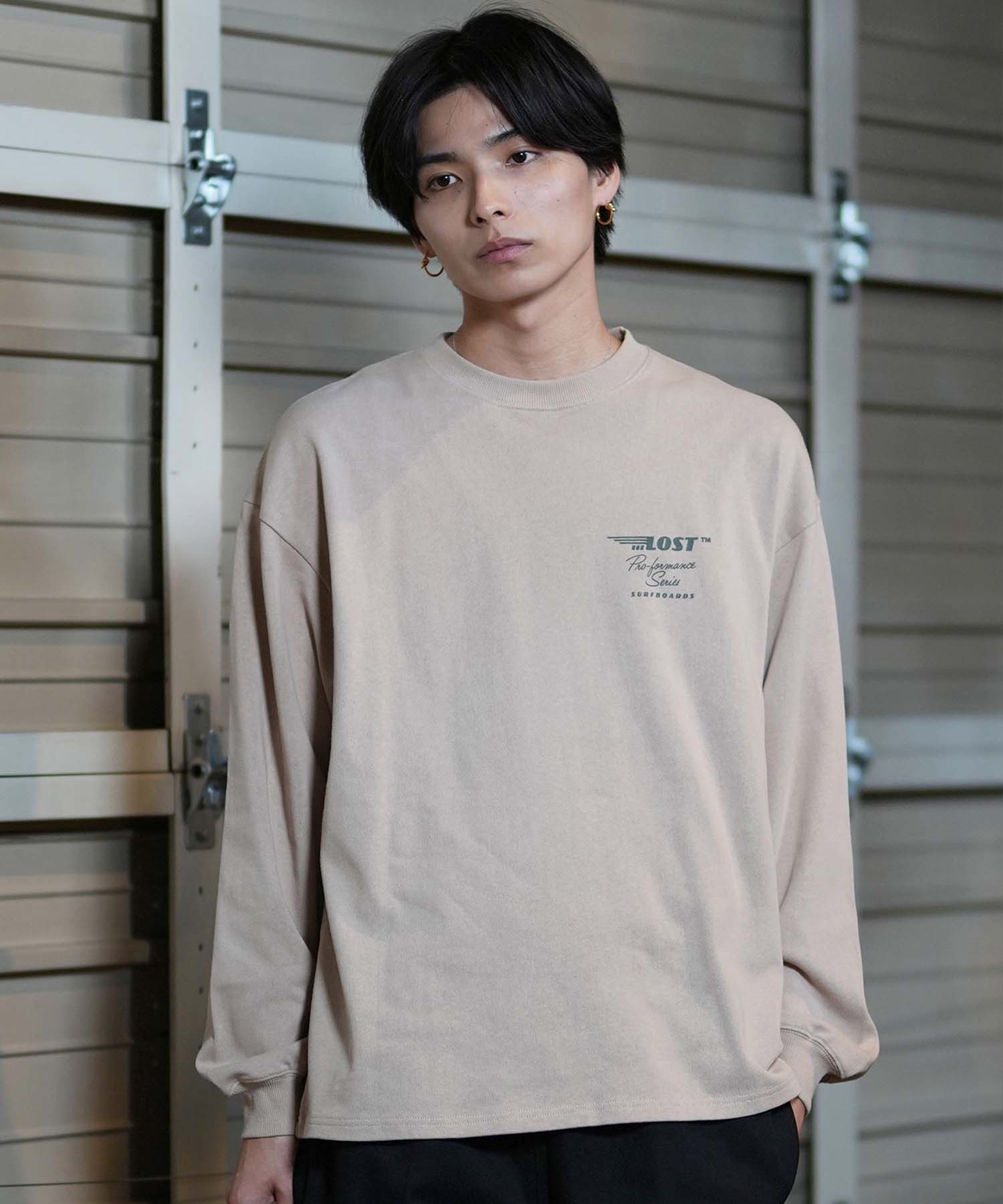 lost ロスト 長袖 Tシャツ メンズ ロンT バックプリント