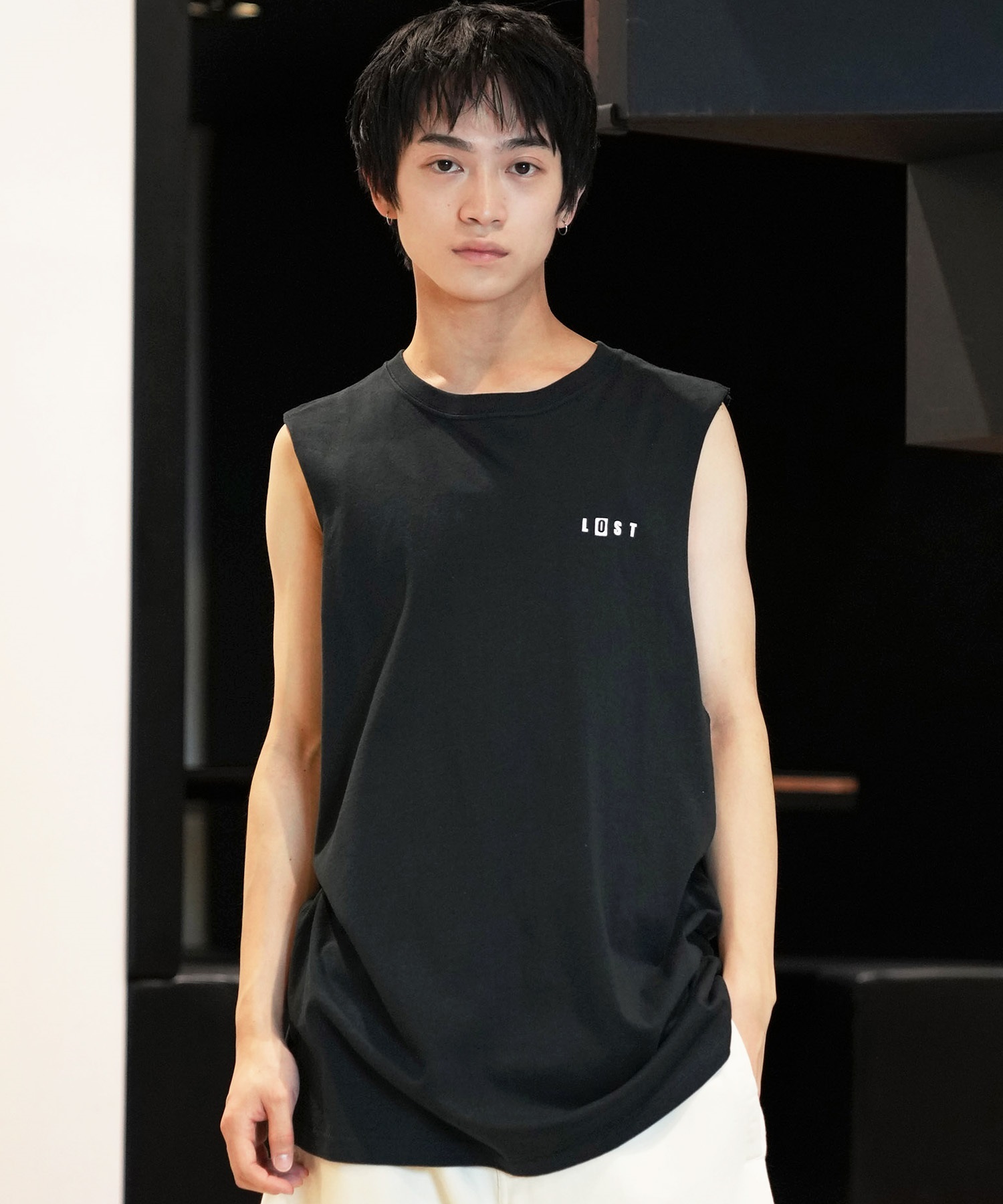 BADBLOOD ♥ Mystic Tank Slim Fit /追跡付 Slim Fit Navy Black Check Vest | Buy Online at Moss