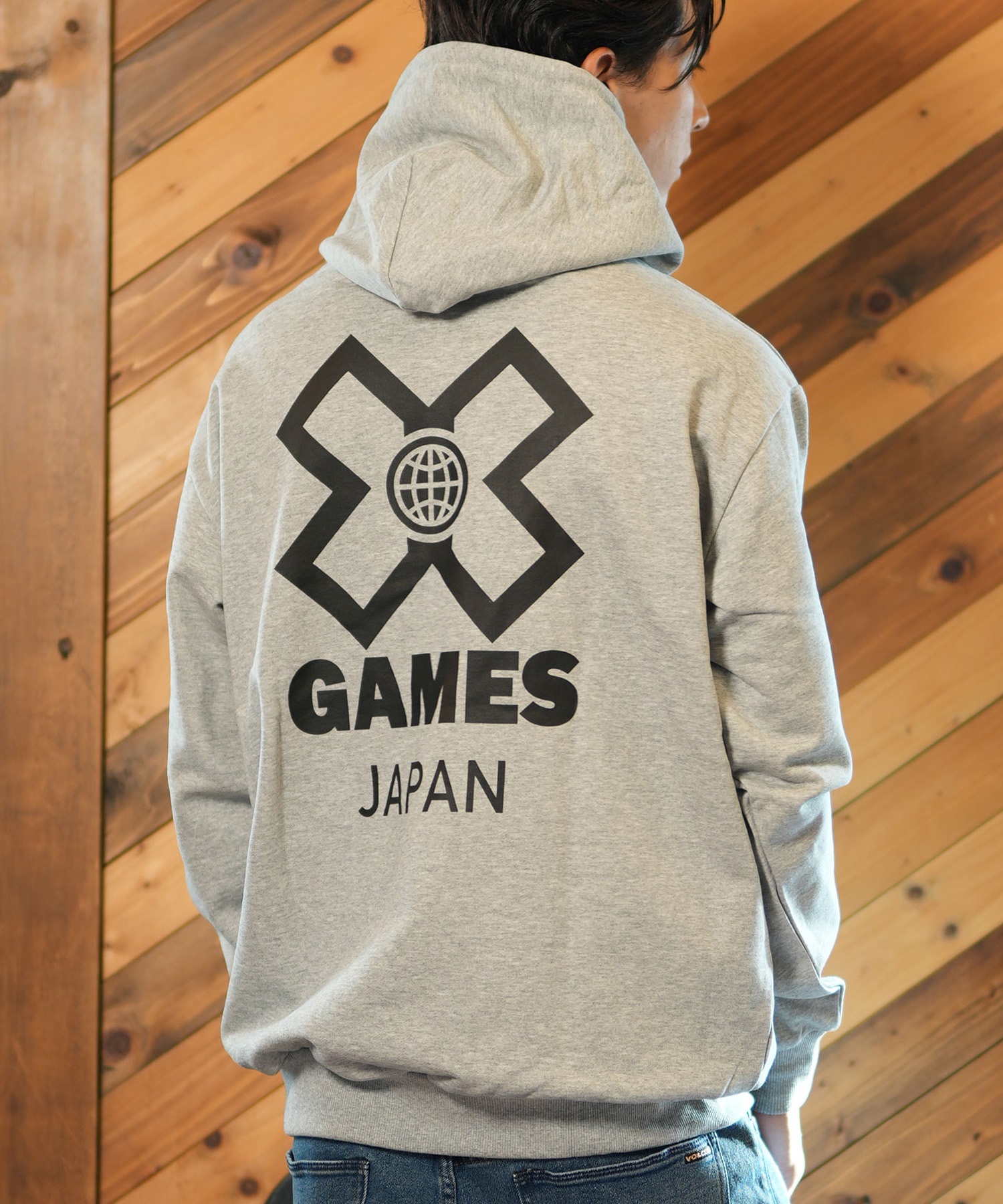 X-GAMES エックスゲームズ メンズ パーカー プルオーバー ユニ