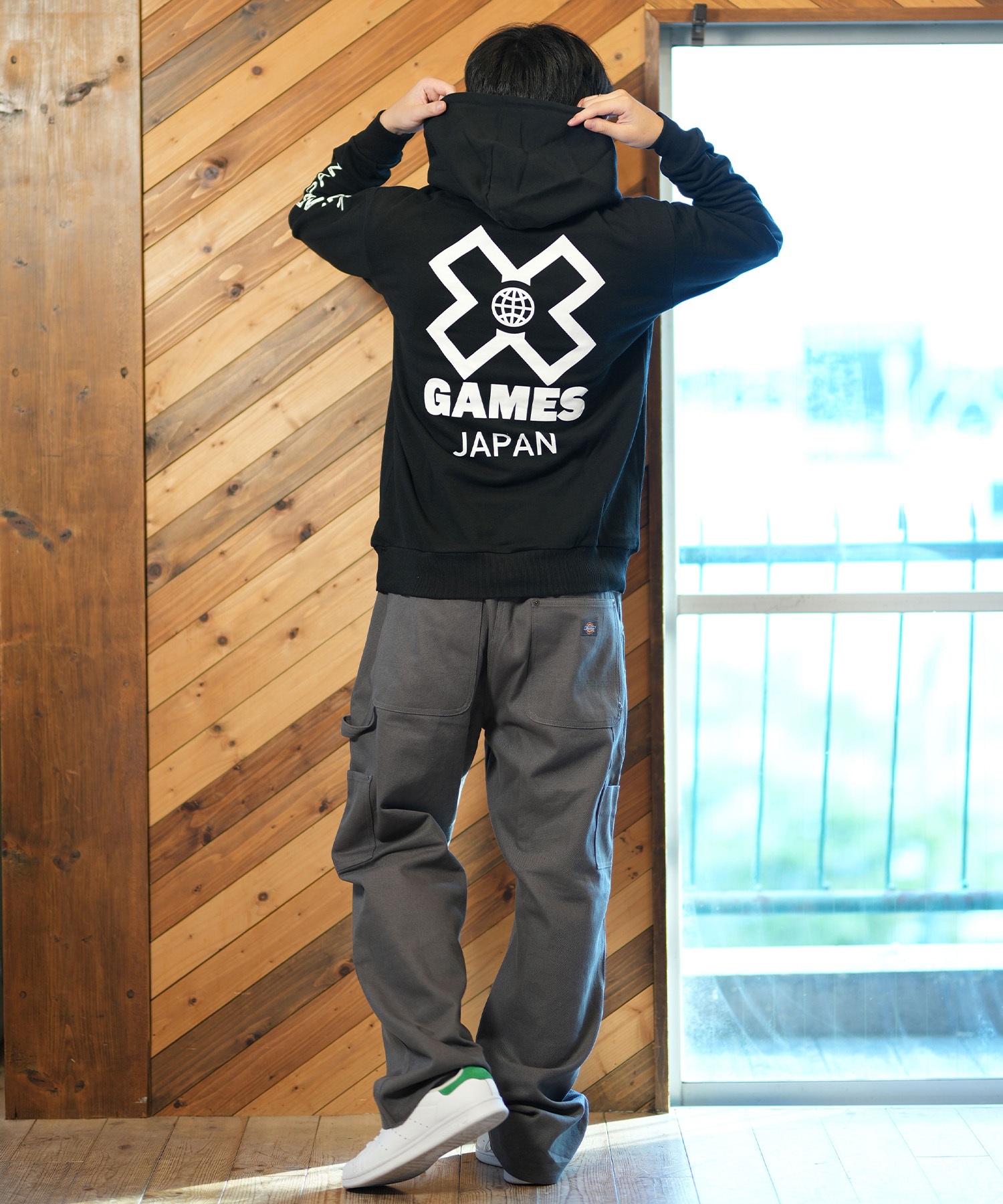 X-GAMES エックスゲームズ メンズ パーカー プルオーバー ユニ