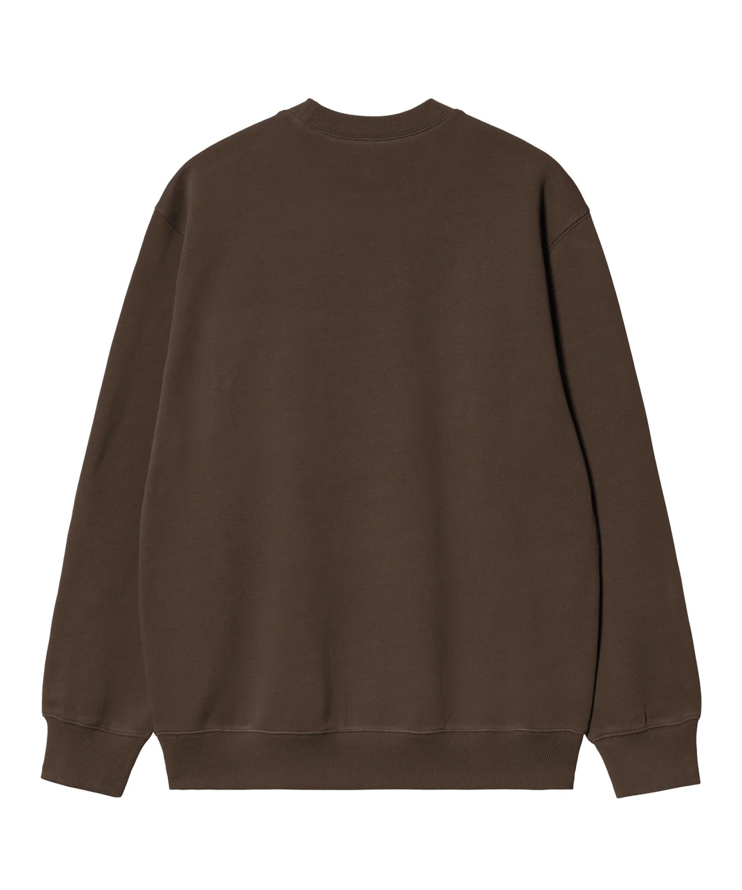 Carhartt WIP カーハートダブリューアイピー トレーナー スウェット メンズ クルーネック ロゴ 刺繍 裏起毛 CARHARTT SWEAT I030546(BLACK-S)