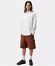 Carhartt WIP カーハートダブリューアイピー 長袖 シャツ メンズ ロングスリーブ マディソンシャツ I023339(WT/BK-S)