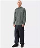 Carhartt WIP カーハートダブリューアイピー 長袖 シャツ メンズ ロングスリーブ マディソンシャツ I023339(WT/BK-S)