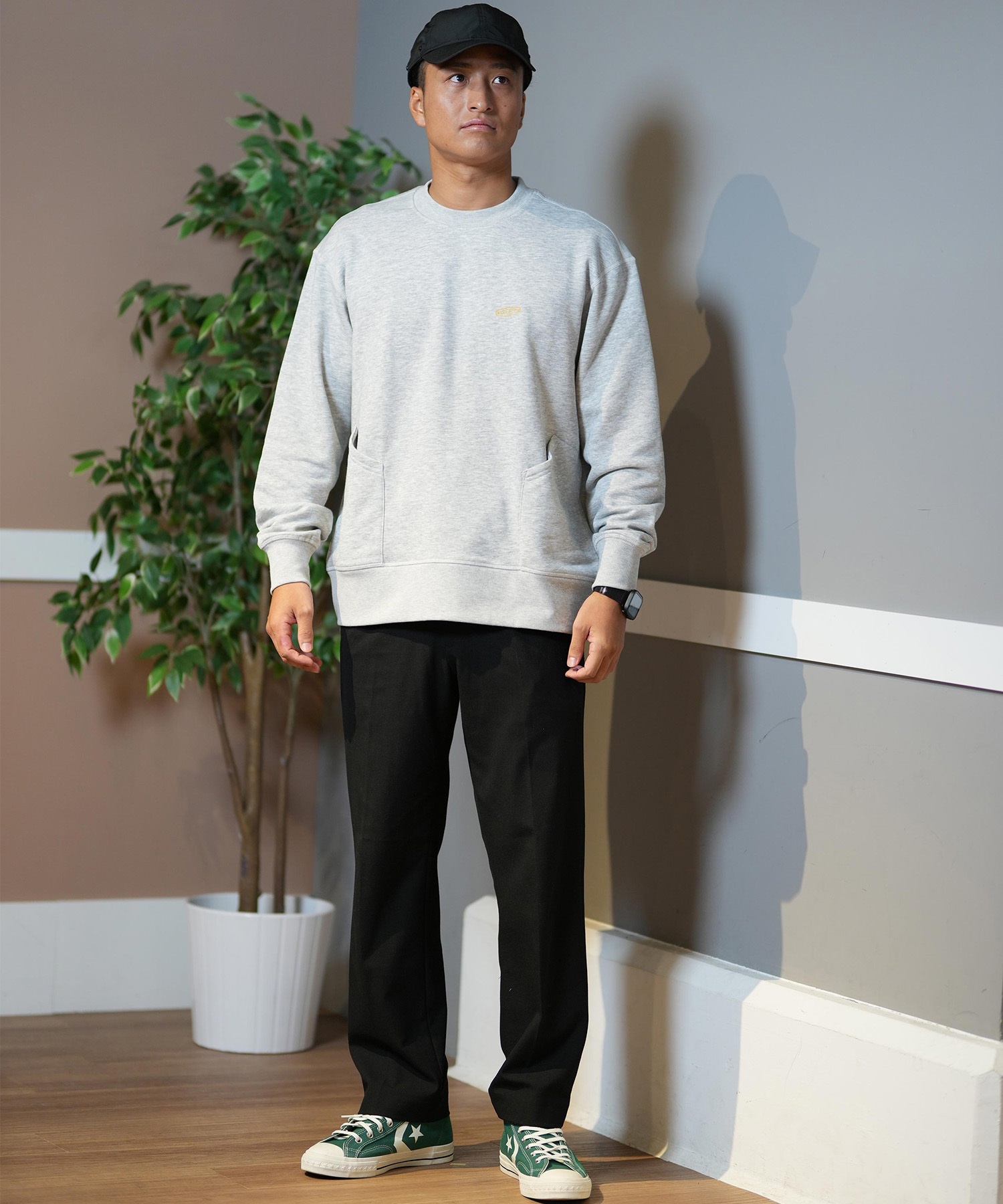 KEEN キーン トレーナー クルーネック メンズ スウェット バック