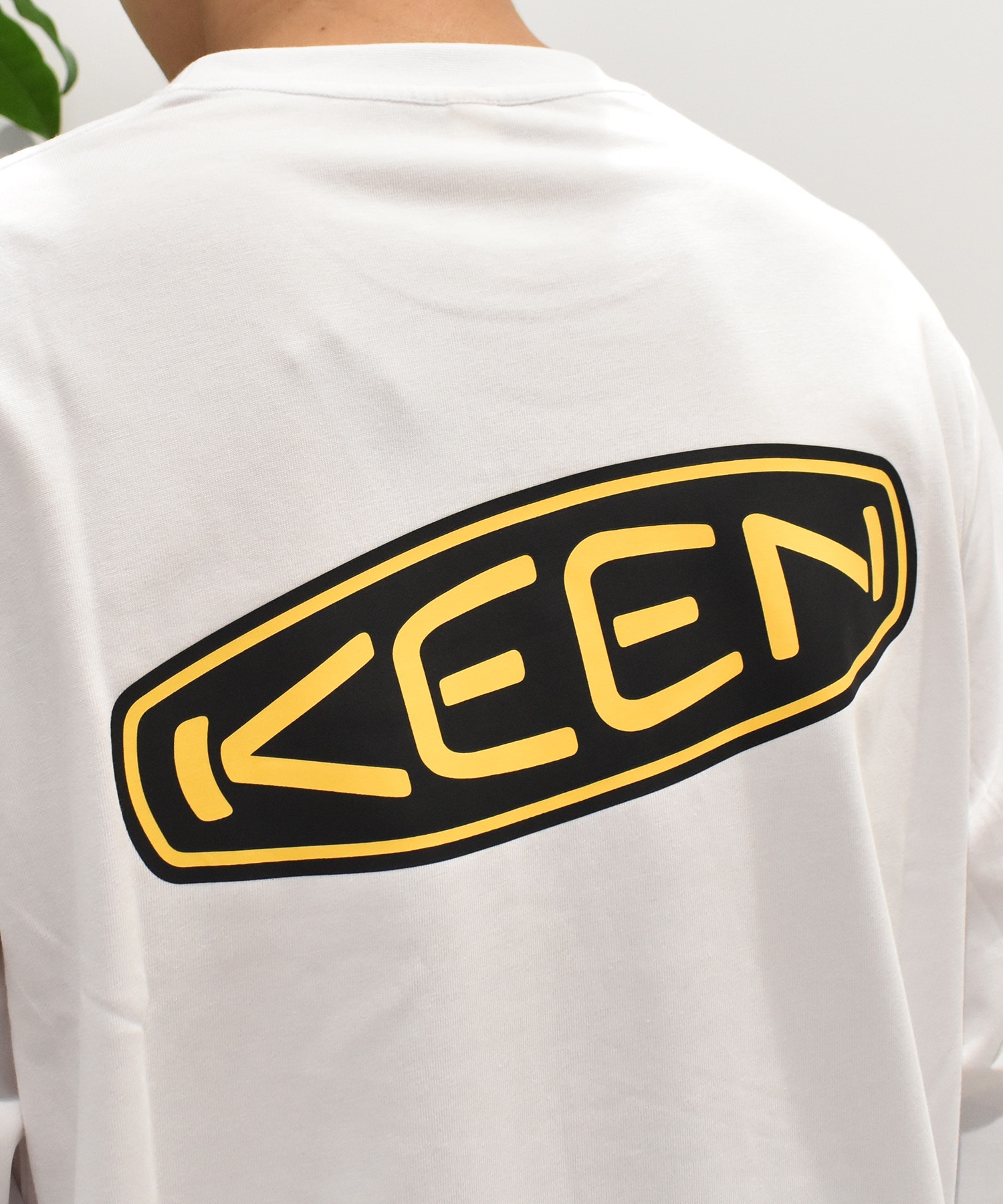 KEEN キーン 長袖 Tシャツ メンズ ロンT バックプリント 吸汗速