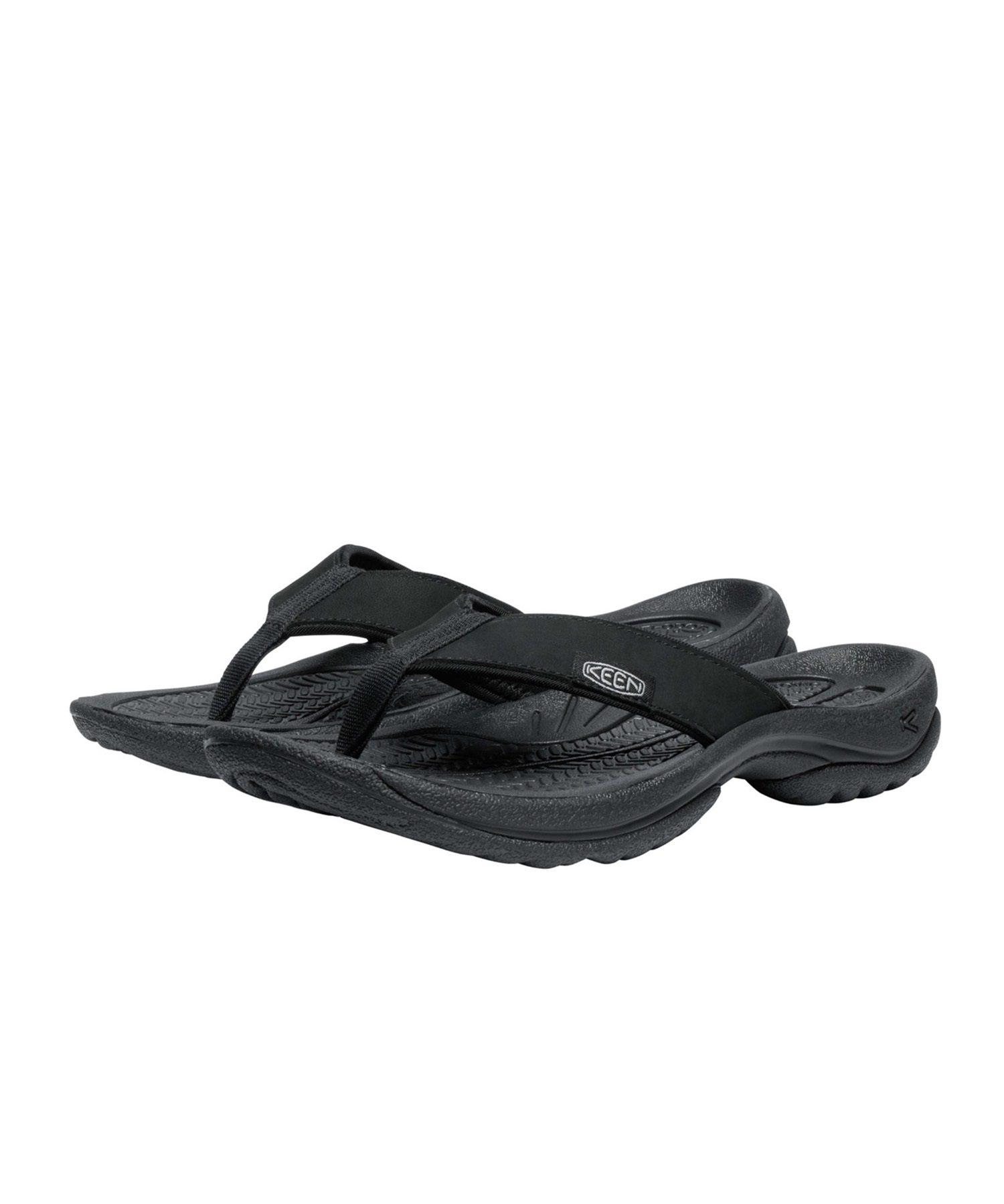 KEEN キーン コナ フリップ ティージー 1029147 シューズ サンダル アウトドア レディース(BLACK-23.0cm)