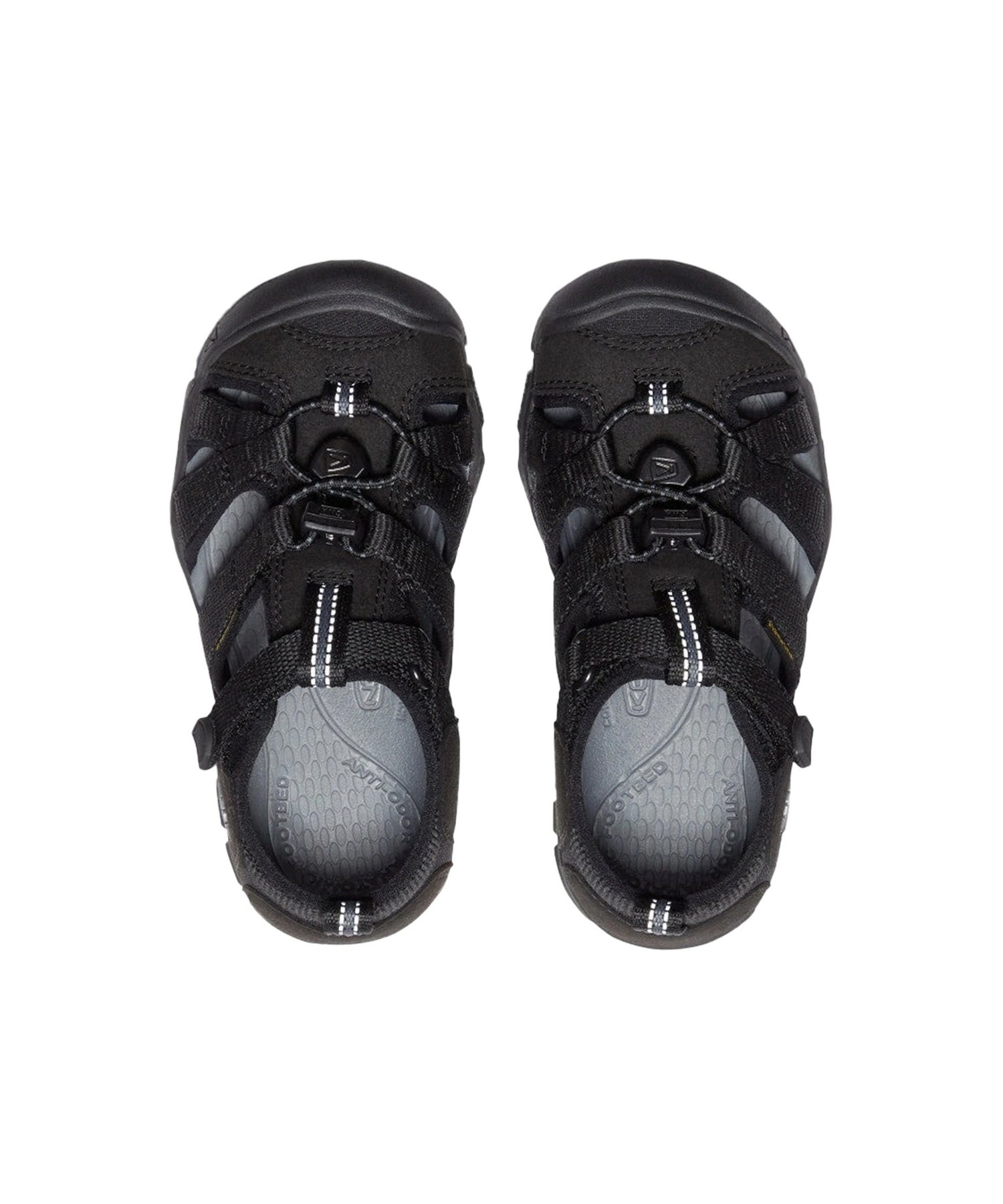KEEN キーン サンダル キッズ 水陸両用 アウトドアシューズ SEACAMP II CNX シーキャンプ ツー シーエヌエックス 15.0～19.5cm 1027412(BLGR-15.0cm)