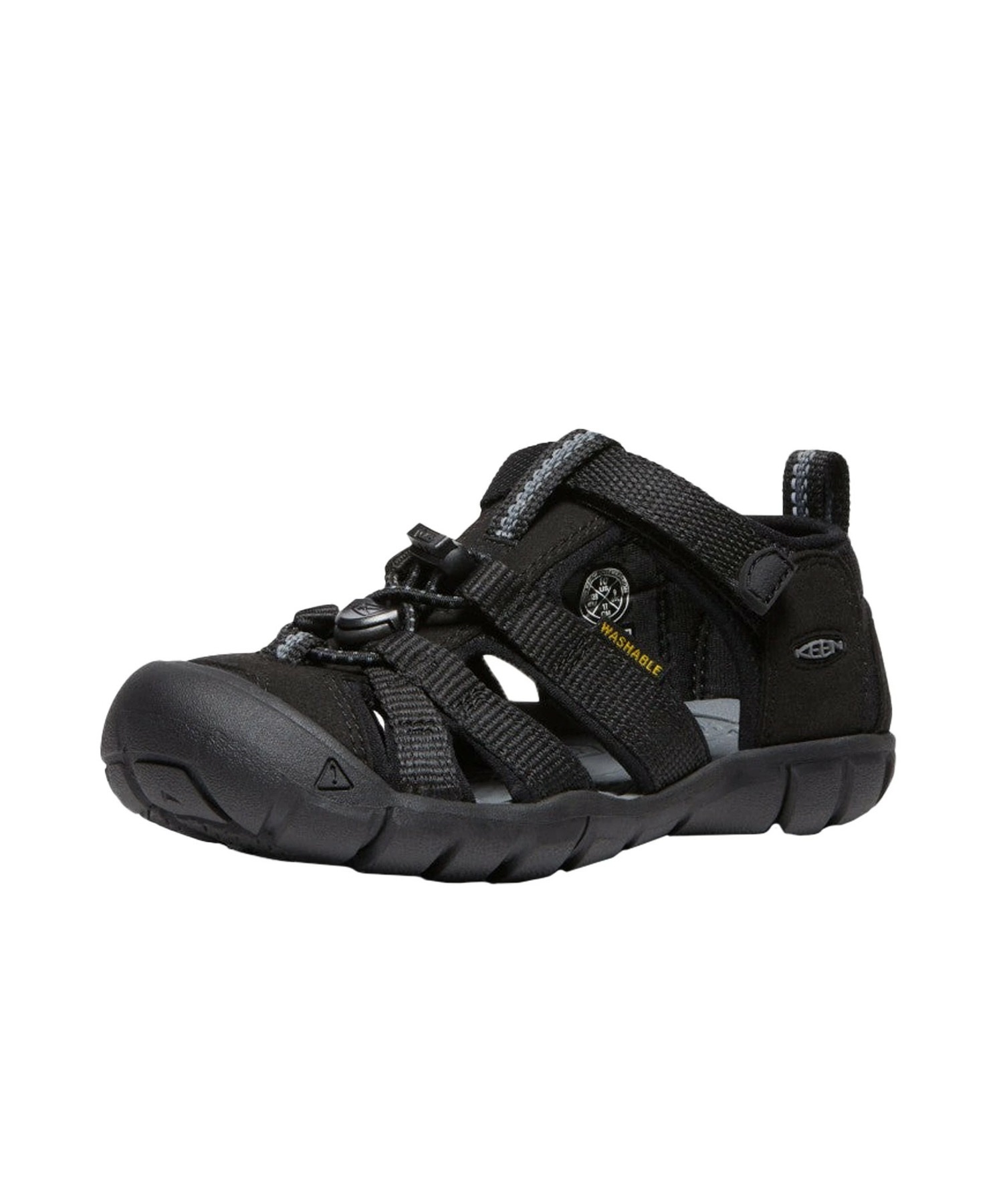 KEEN キーン サンダル キッズ 水陸両用 アウトドアシューズ SEACAMP II CNX シーキャンプ ツー シーエヌエックス 15.0～19.5cm 1027412(BLGR-15.0cm)