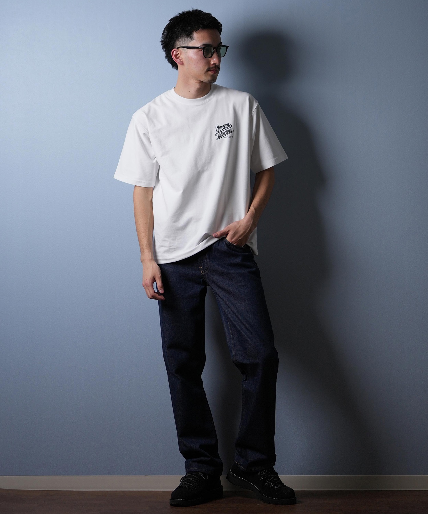 CHROME クローム　ナイロンプルオーバー Champion Vネックナイロンプルオーバー | CUSTOM FEVER