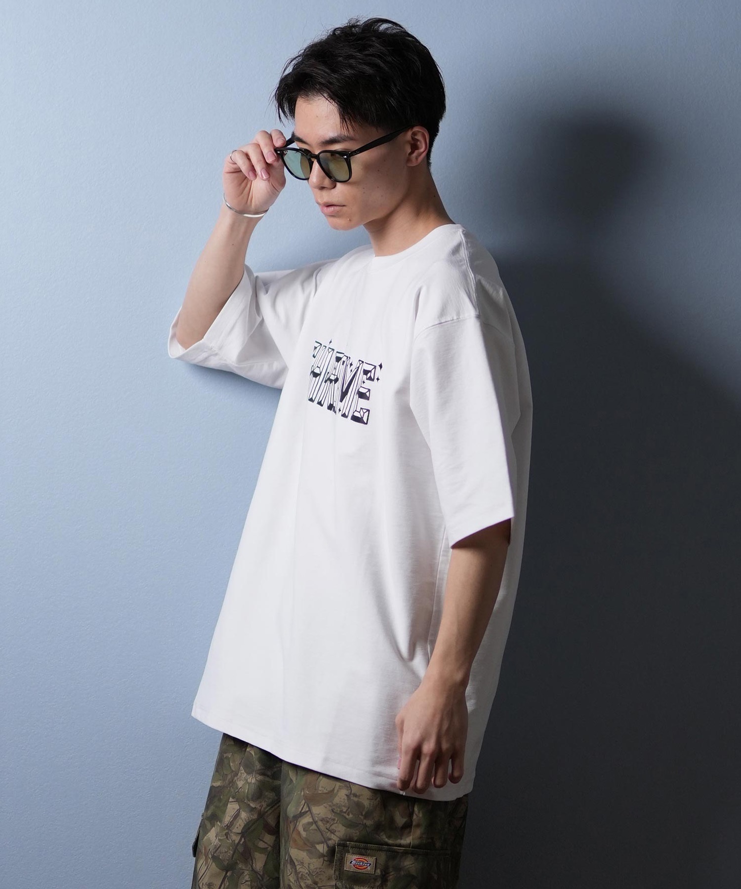 CHROME クローム 半袖 Tシャツ メンズ バックプリント オーバー CHROME クローム 半袖 Tシャツ メンズ バックプリント オーバー