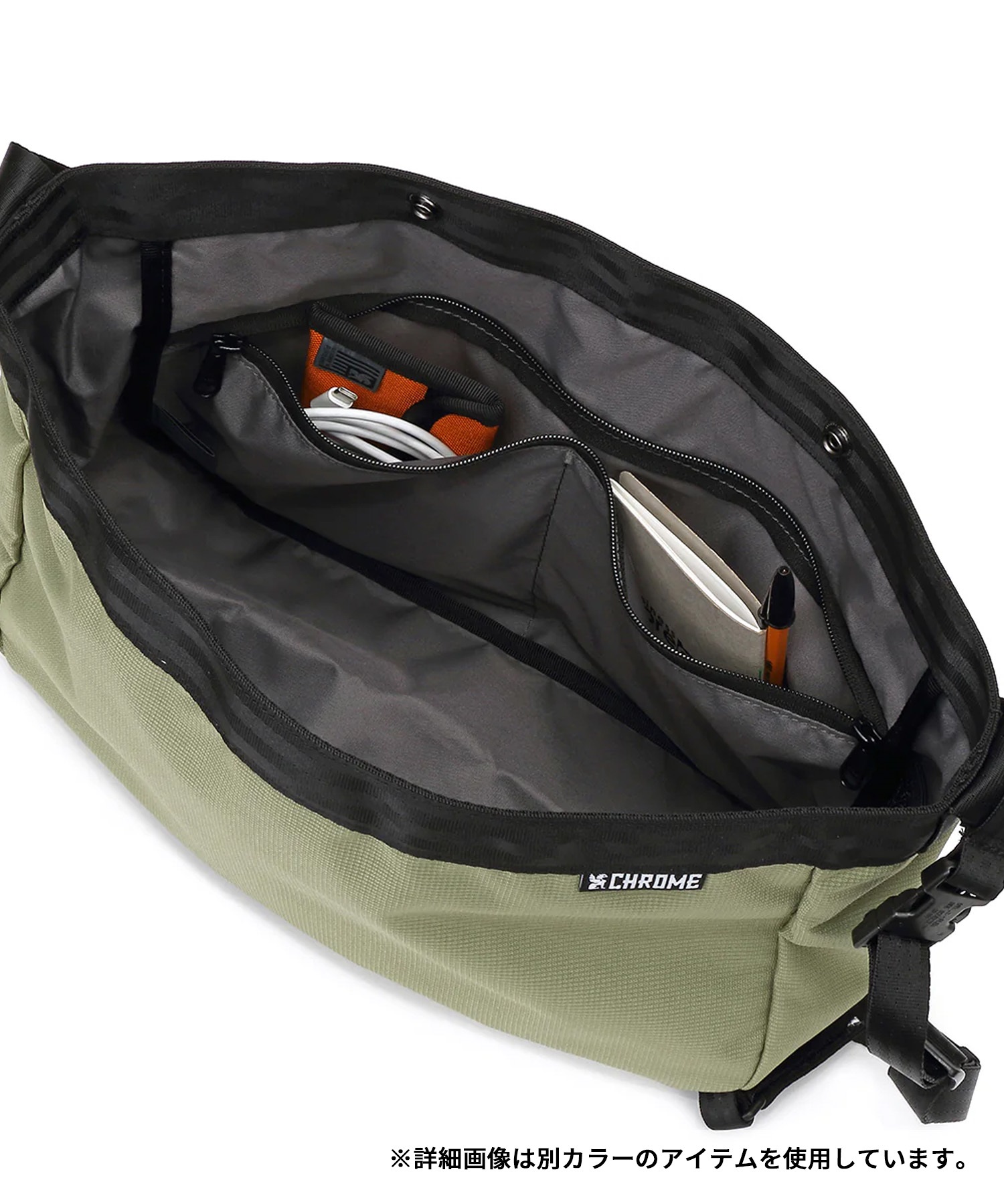 CHROME クローム バッグ ショルダーバッグ 9L 耐水 NEWSPAPER MESSENGER SM ニュースペーパー メッセンジャー スモール JP198DGSU 5