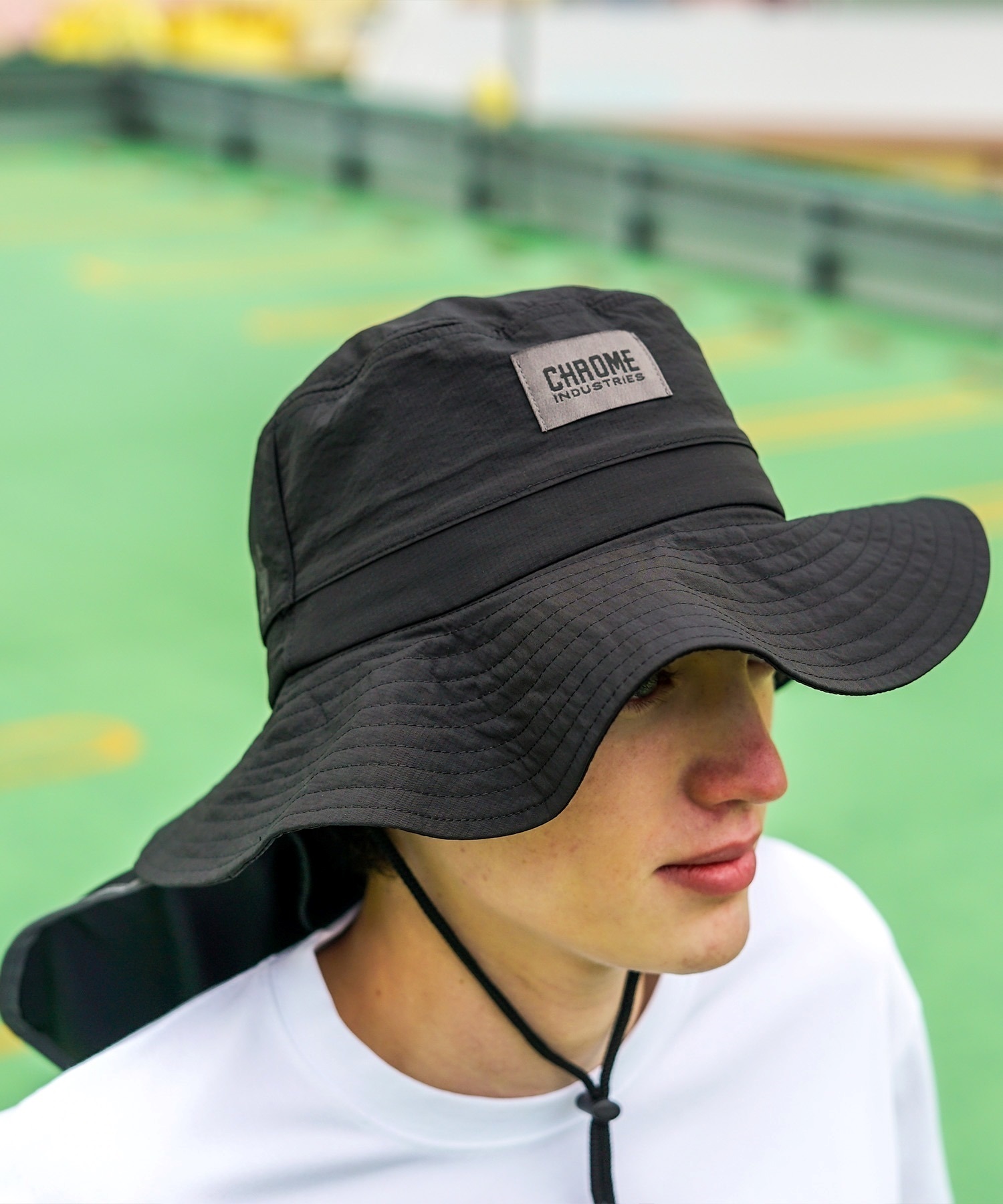 CHROME クローム ハット 紫外線対策 UVカット RIDE ADVENTURE HAT ライド アドベンチャー JP224BKBRF 3