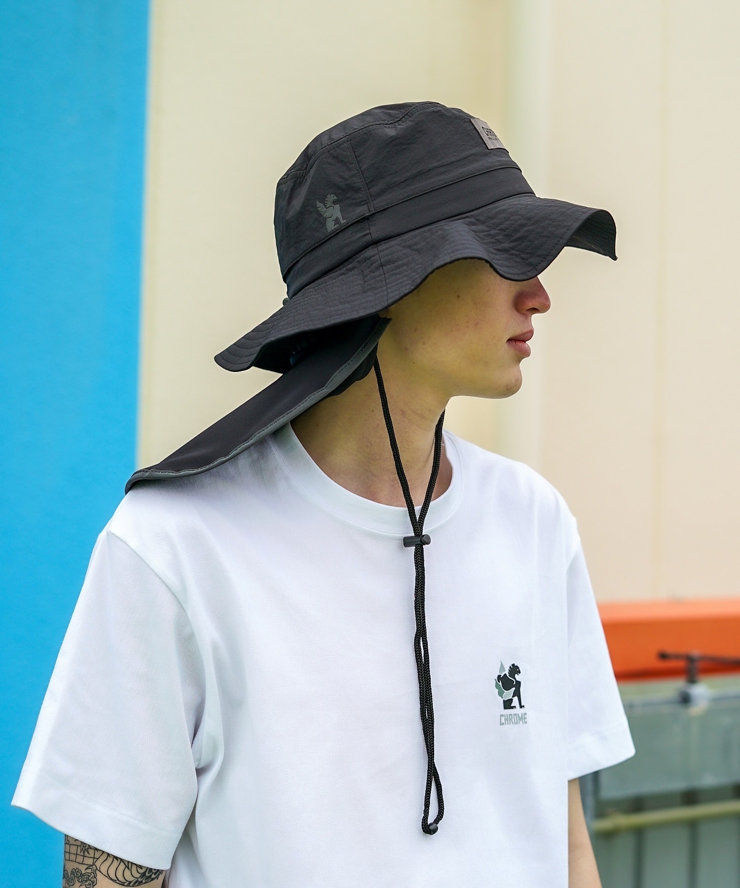 CHROME クローム ハット 紫外線対策 UVカット RIDE ADVENTURE HAT