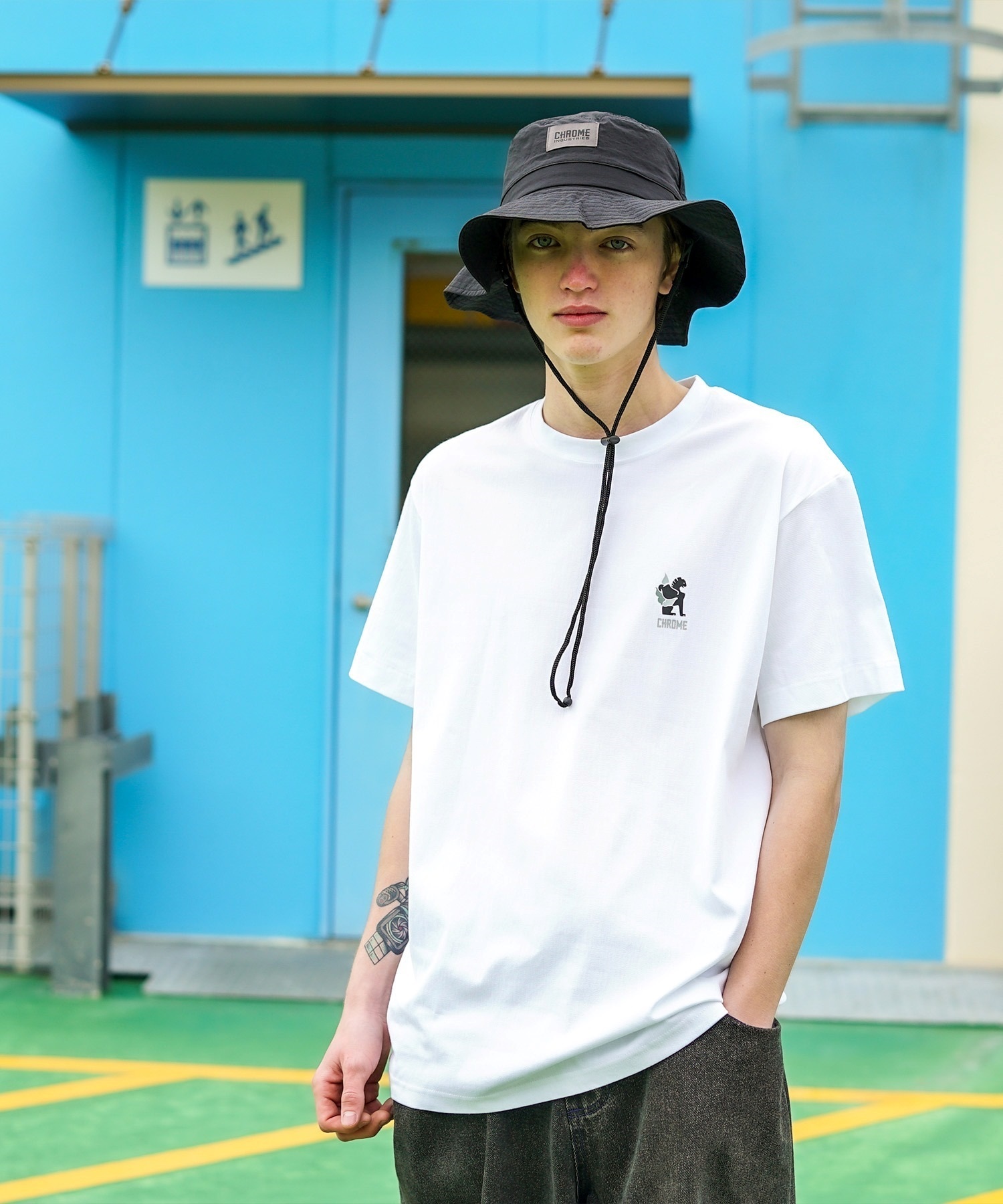CHROME クローム ハット 紫外線対策 UVカット RIDE ADVENTURE HAT ライド アドベンチャー JP224BKBRF 10