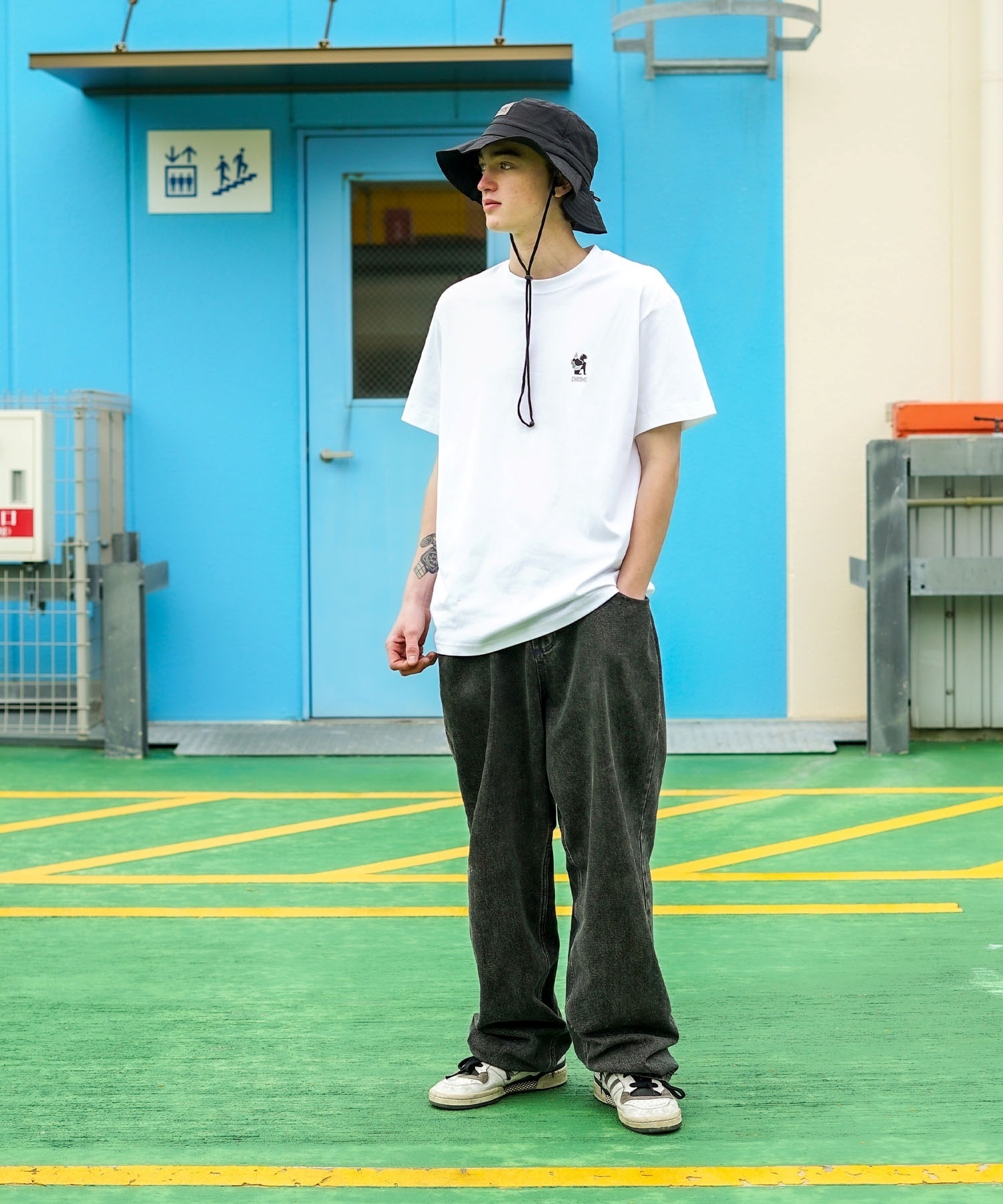 CHROME クローム ハット 紫外線対策 UVカット RIDE ADVENTURE HAT ライド アドベンチャー JP224BKBRF 12