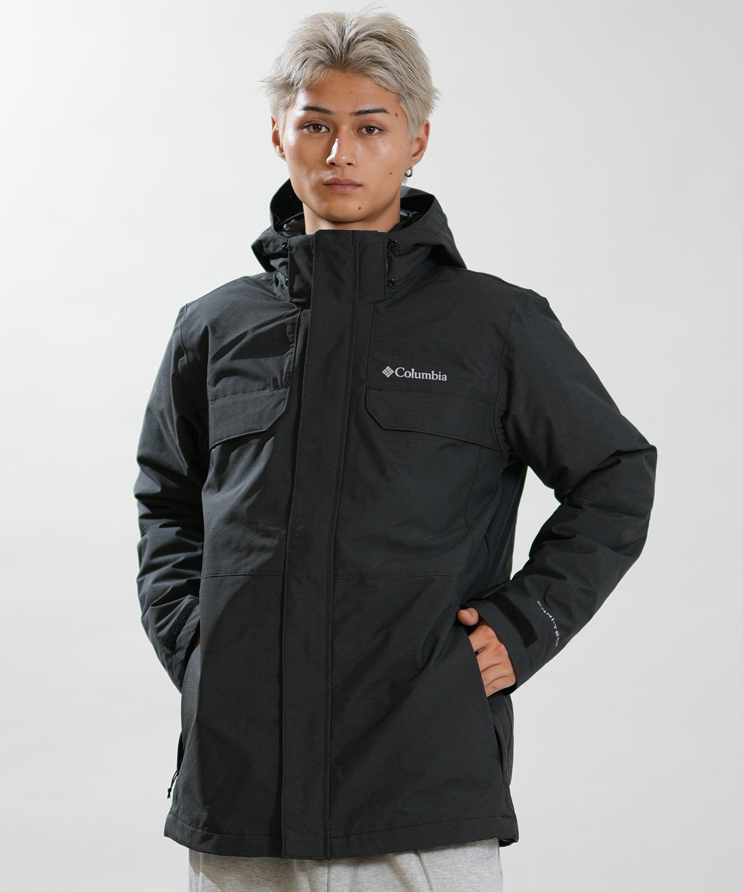 Columbia コロンビア ジャケット メンズ 防水 3WAY 中綿 クローバー