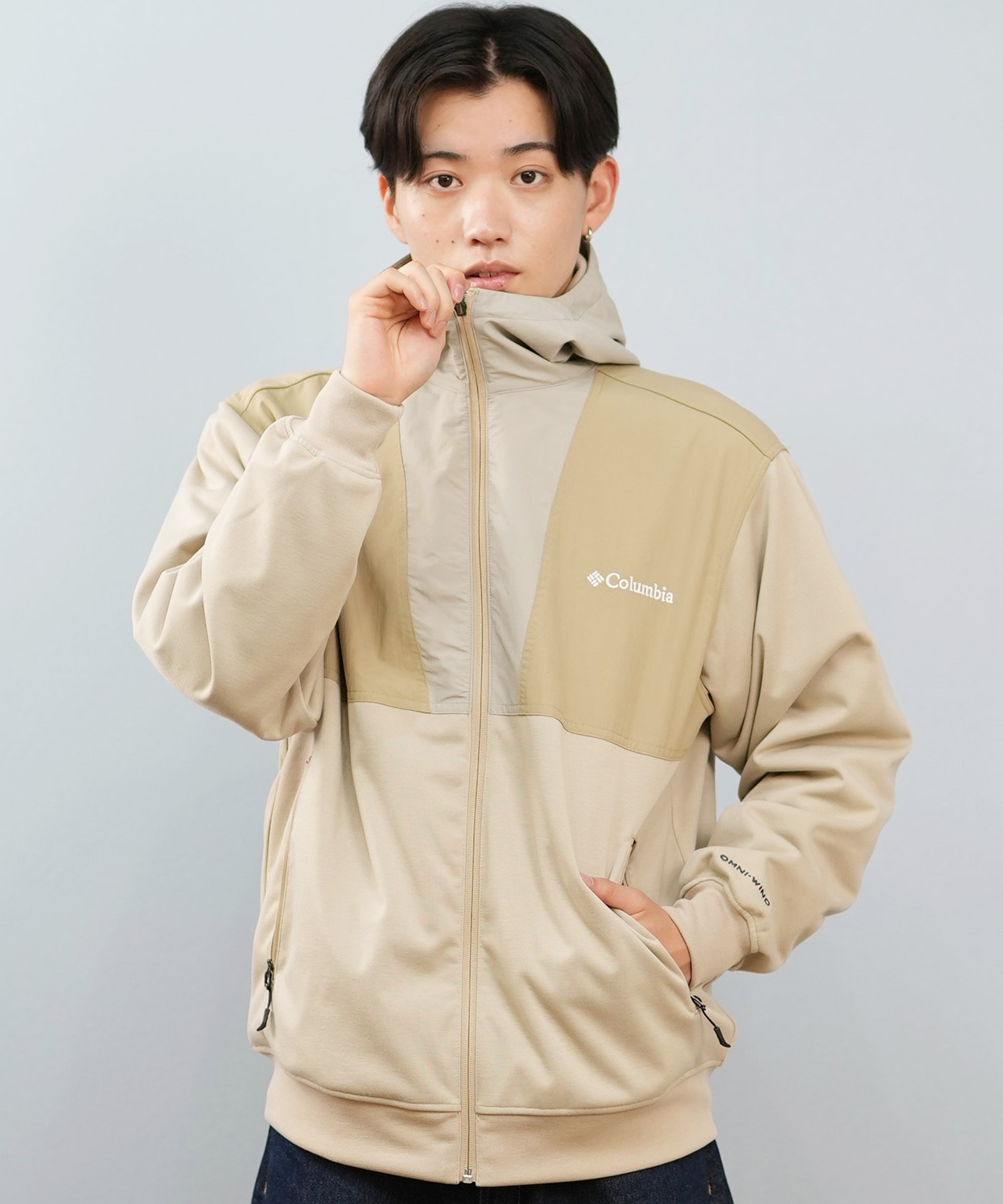 Columbia コロンビア ジップアップ パーカー メンズ オーバーサイズ