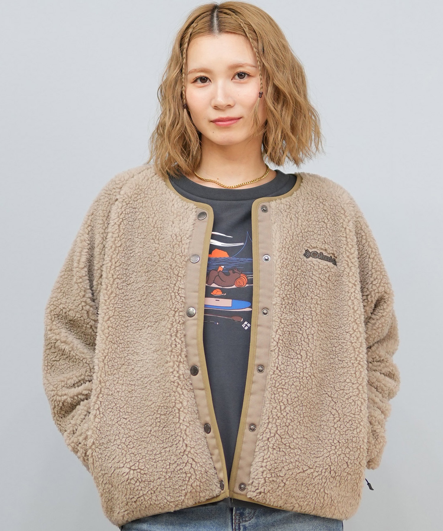 Columbia コロンビア ジャケット レディース リバーシブル 撥水