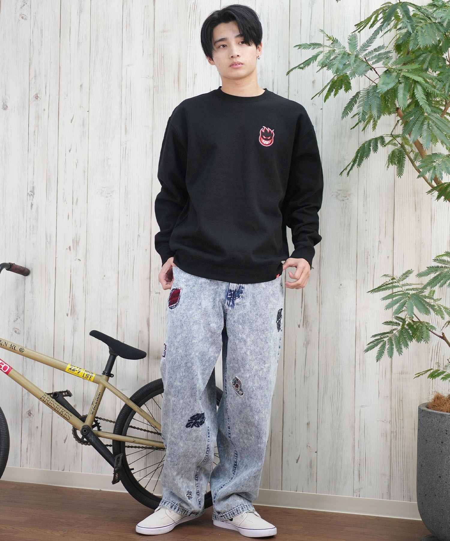 SPITFIRE スピットファイヤー トレーナー メンズ クルーネック