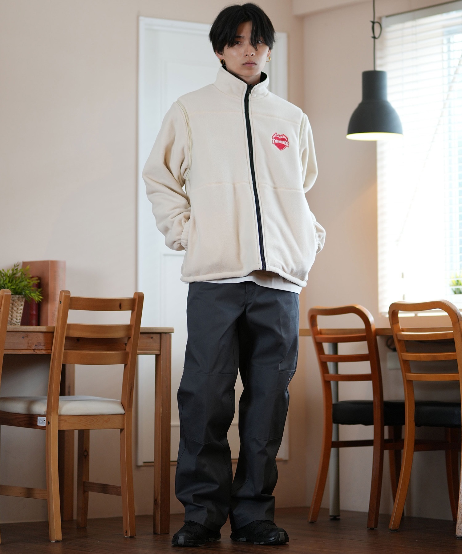 THRASHER スラッシャー THMM-010VST SC メンズ ベスト ムラサキ