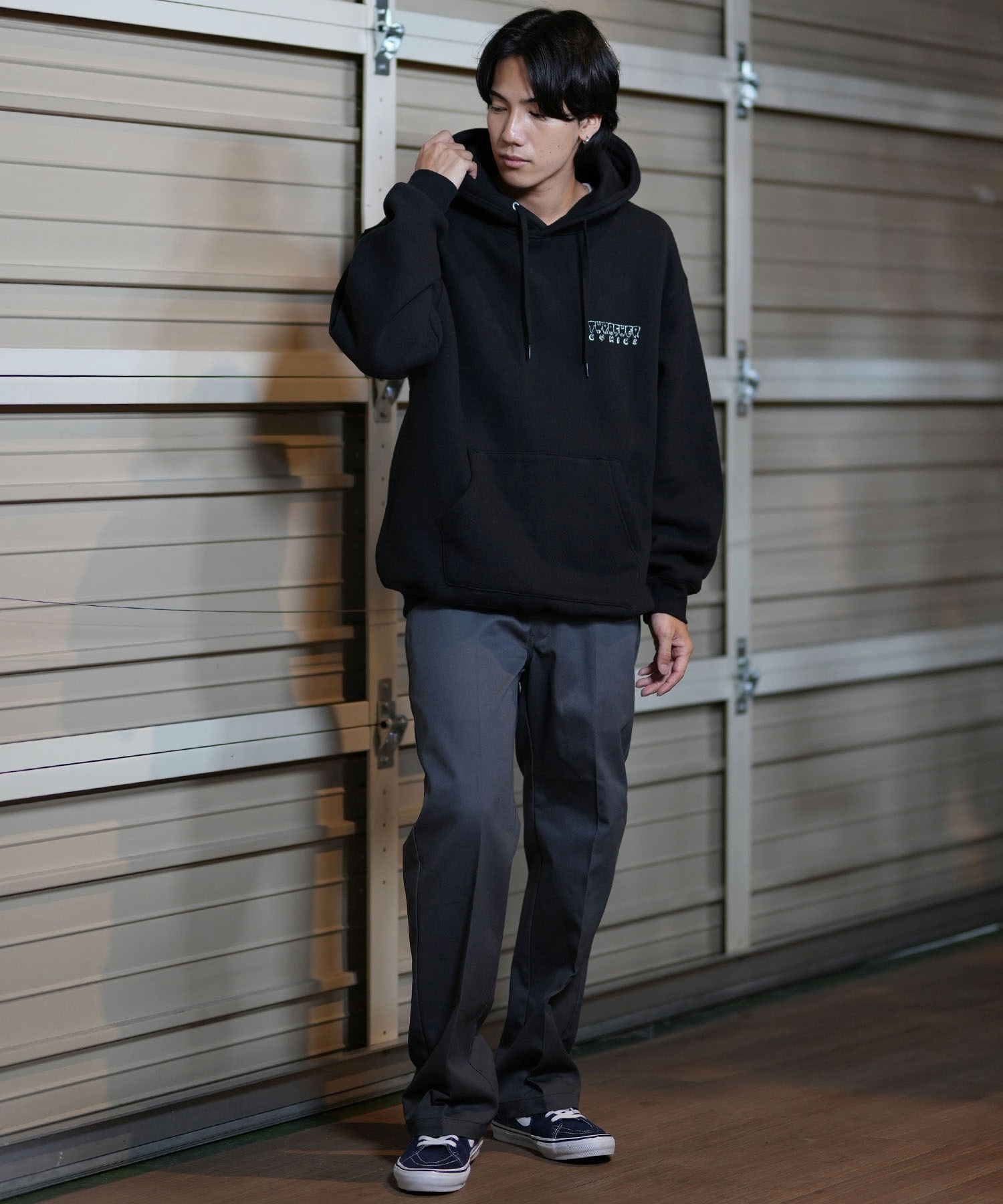 THRASHER スラッシャー パーカー メンズ THRASHERコミックPT