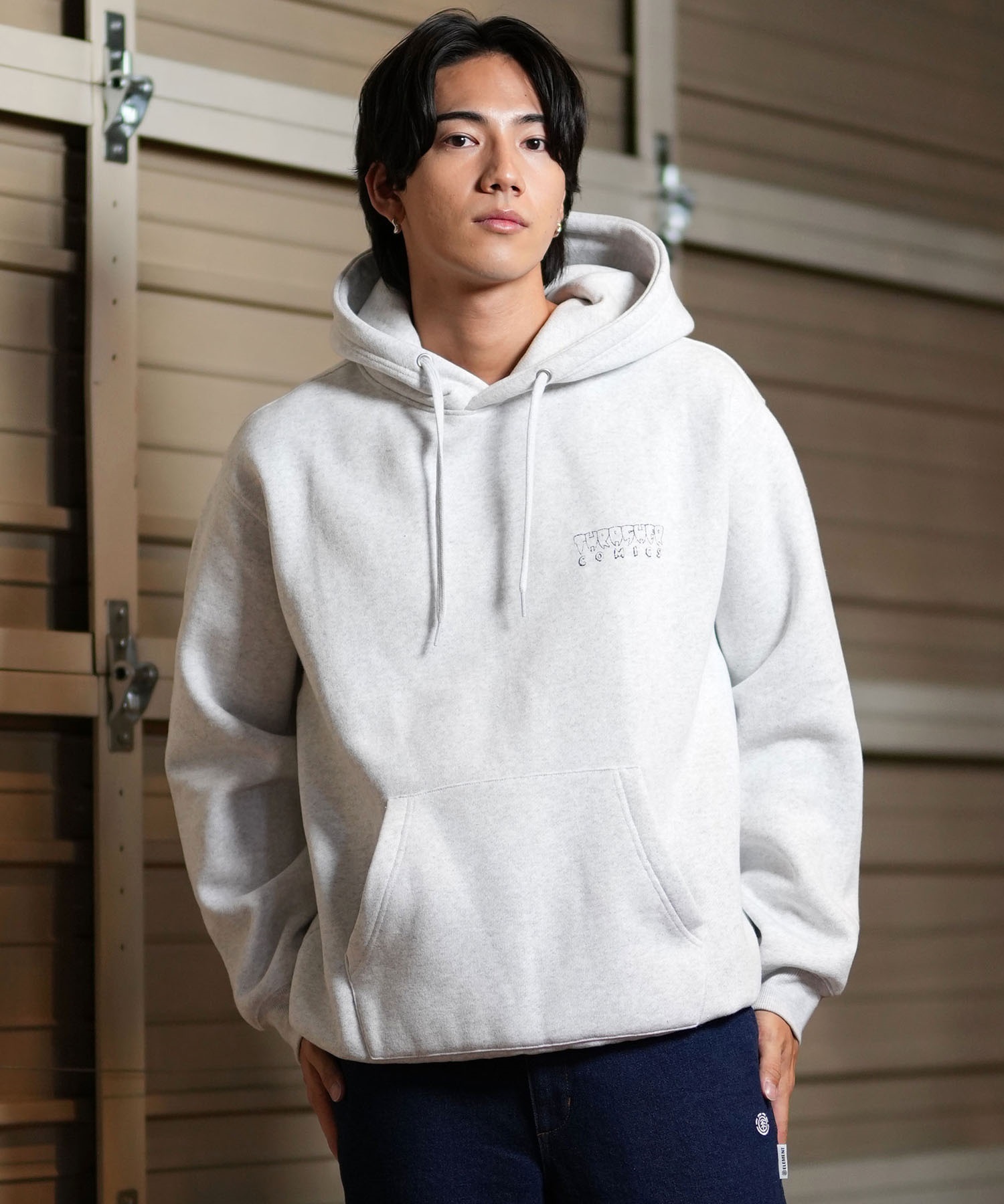 THRASHER スラッシャー パーカー メンズ FLAME フーディー