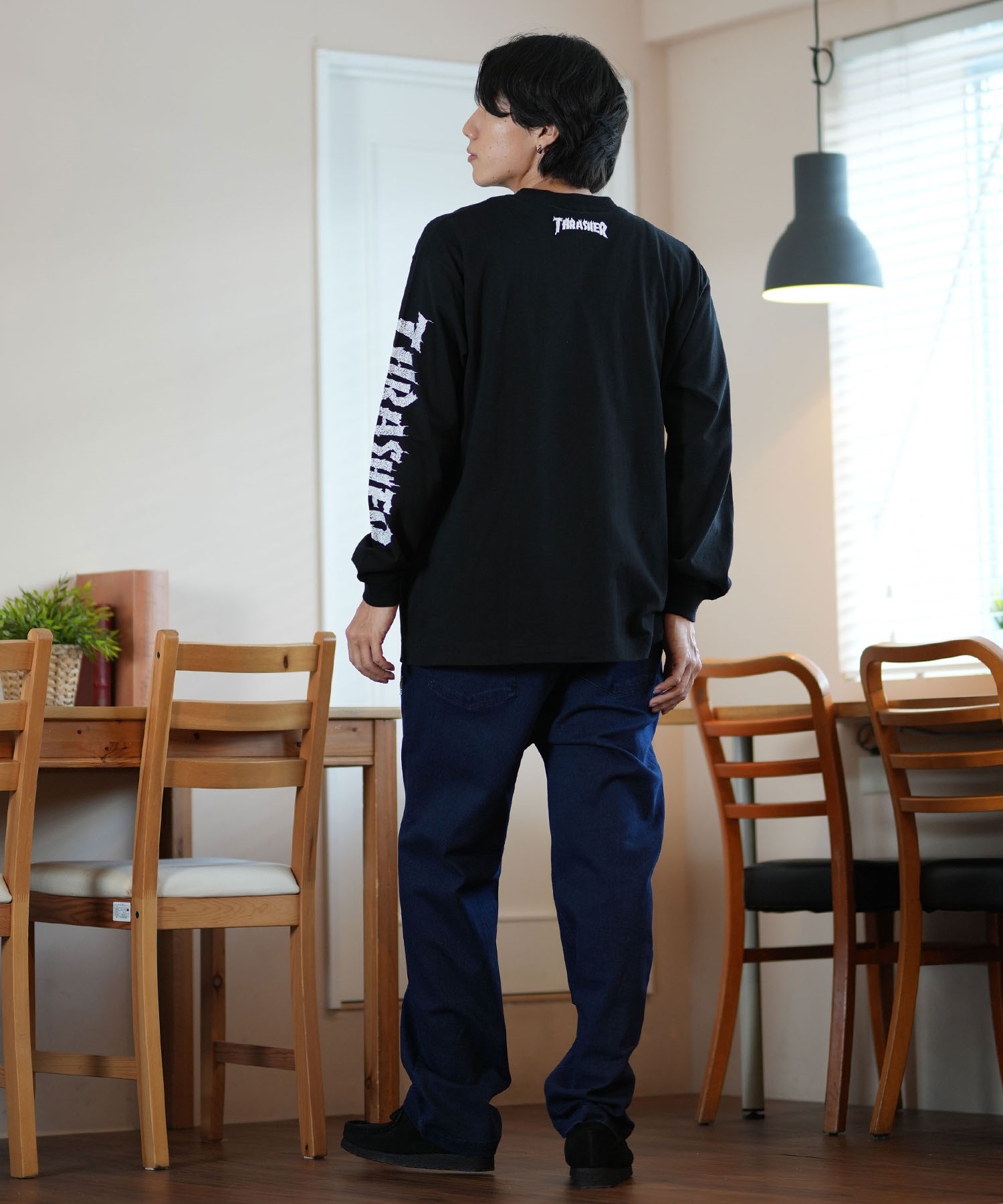 THRASHER スラッシャー 長袖 Tシャツ メンズ THRASHER×ネックフェイス