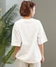 THRASHER スラッシャー ラッシュガード レディース 半袖 Tシャツ ワンポイント 水陸両用 UVカット 242TH2ST002 ムラサキスポーツ限定(BK/PL-M)