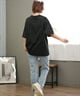 THRASHER スラッシャー ラッシュガード レディース 半袖 Tシャツ ワンポイント 水陸両用 UVカット 242TH2ST002 ムラサキスポーツ限定(BK/PL-M)