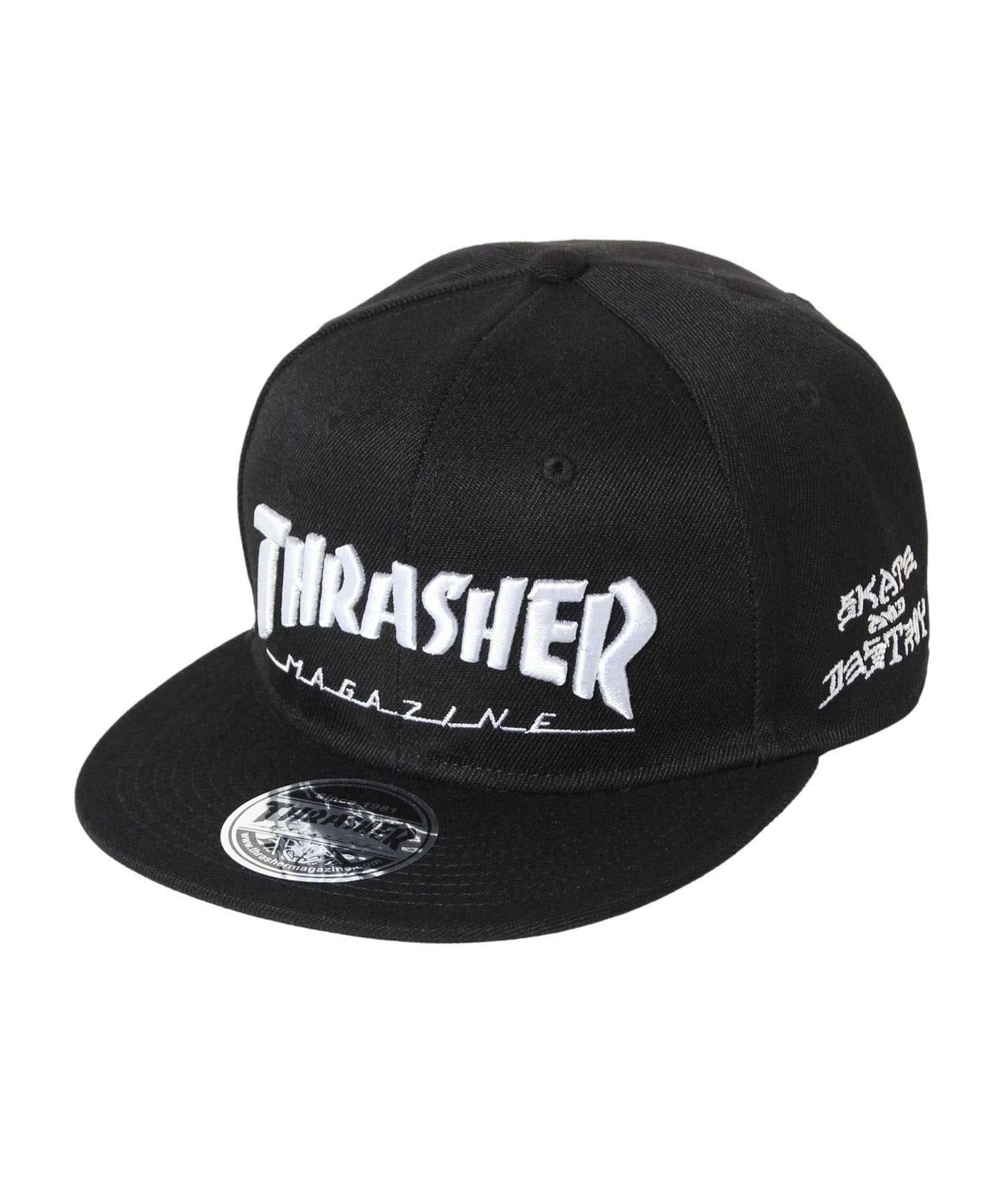 スラッシャー コブリン森口 TMICS THRASHER キャップ スラッシャー ロゴ刺繍 帽子 CAP