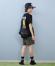 THRASHER スラッシャー バッグ キッズ ショルダーバッグ ミニショルダーポーチ 横 THR-292(BKWT-ONE)