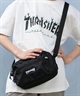 THRASHER スラッシャー バッグ キッズ ショルダーバッグ ミニショルダーポーチ 横 THR-292(BKWT-ONE)