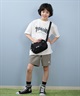 THRASHER スラッシャー バッグ キッズ ショルダーバッグ ミニショルダーポーチ 横 THR-292(BKWT-ONE)
