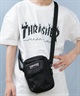 THRASHER スラッシャー バッグ キッズ ショルダーバッグ ミニショルダーポーチ 縦 THR-293(BKLE-ONE)