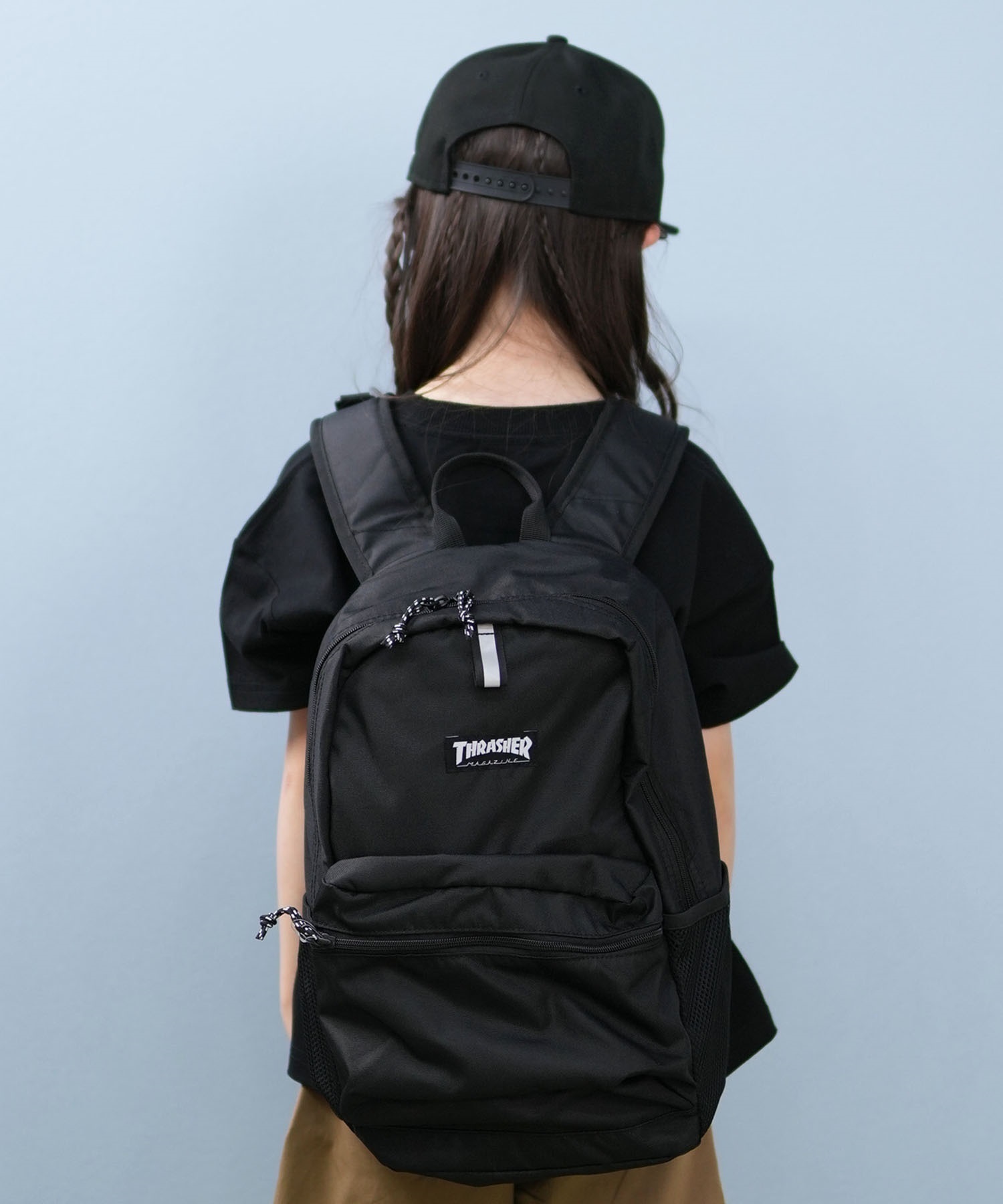 THRASHER スラッシャー バックパック リュック キッズ 16L デイパック THR-290(BKLE-ONE)
