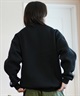 DEAR LAUREL ディアローレル トレーナー クルーネック メンズ スウェット ワンポイント ブラックレター 裏起毛 D24F1101(ASH-M)