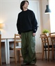 DEAR LAUREL ディアローレル トレーナー クルーネック メンズ スウェット ワンポイント ブラックレター 裏起毛 D24F1101(ASH-M)