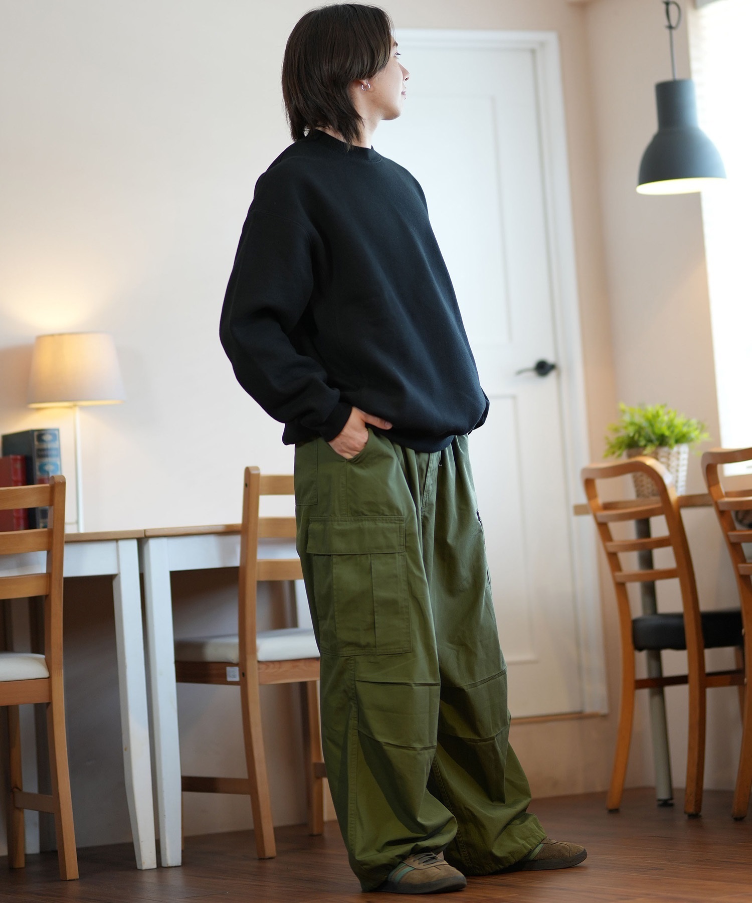 DEVICE select BLACK SWEAT 別注 ブラック スウェット