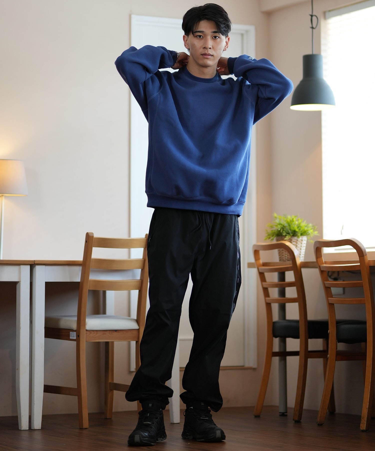 DEAR LAUREL ディアローレル トレーナー クルーネック メンズ