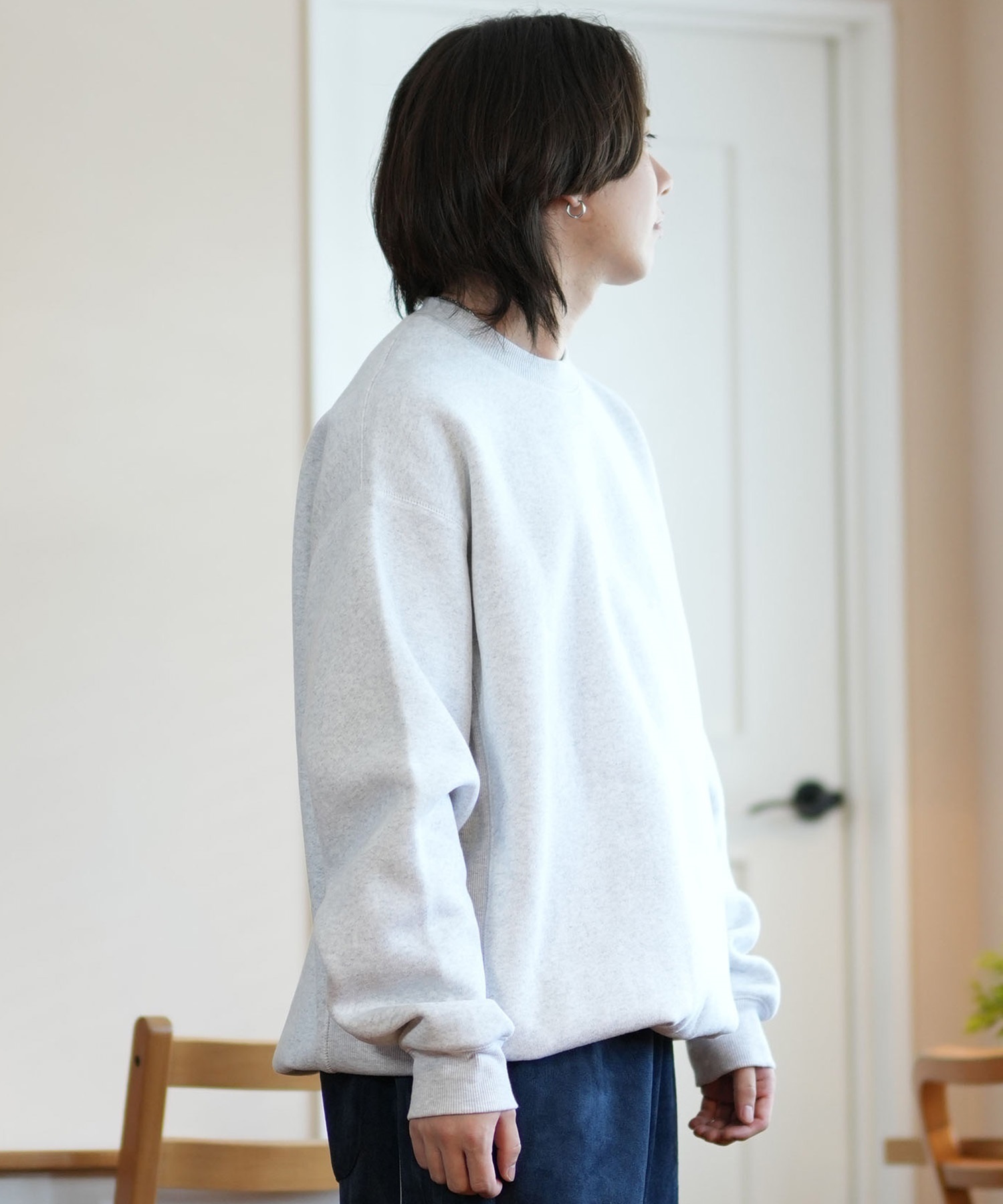 DEAR LAUREL ディアローレル トレーナー クルーネック メンズ
