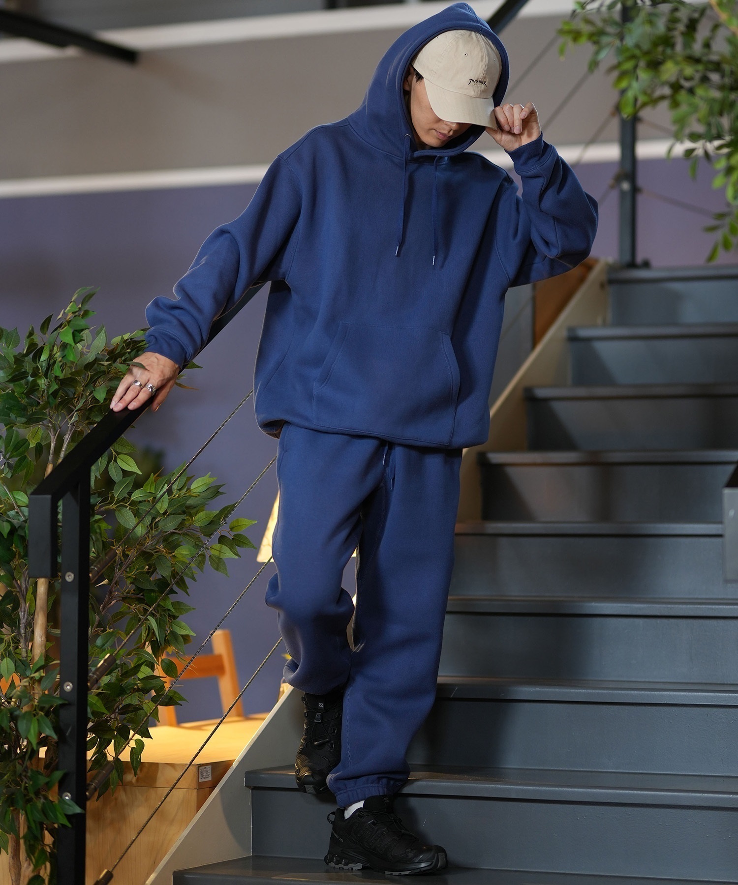 DEAR LAUREL ディアローレル パーカー プルオーバー メンズ スウェット